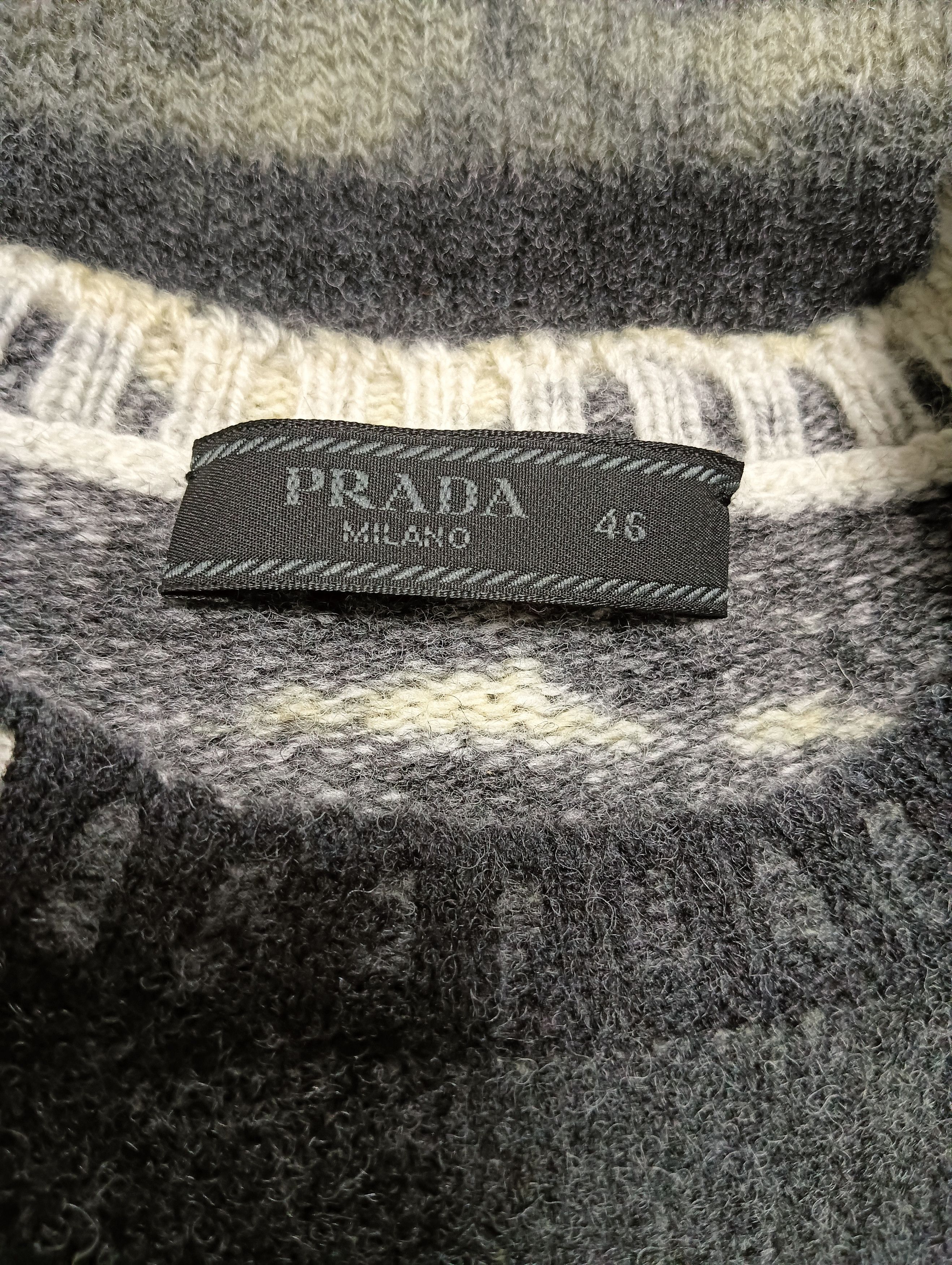 Prada Prada 2017 Shetland Village Sweater Size US S / EU 44-46 / 1 - 4 Thumbnail