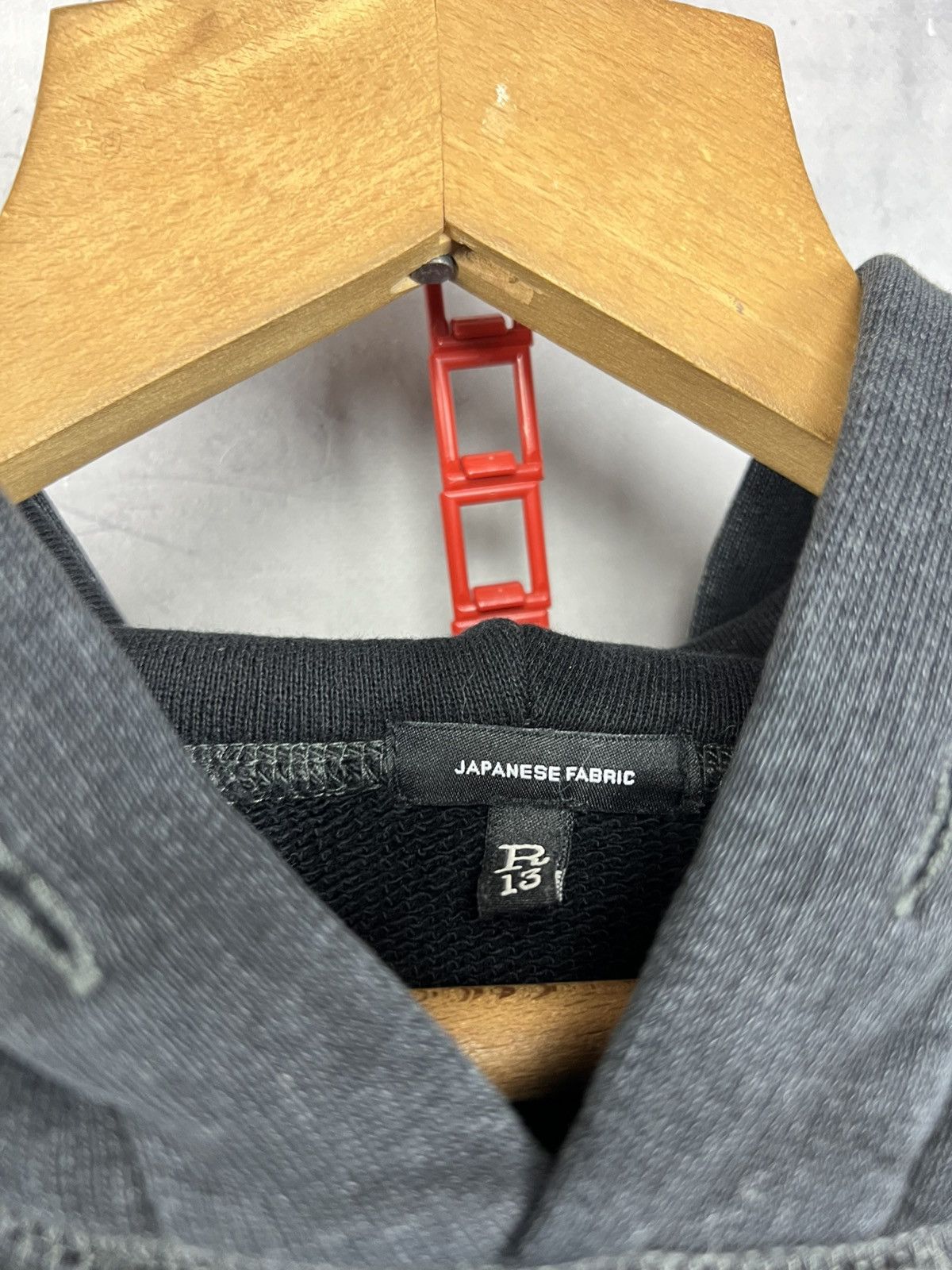 Japanese Brand R13 Japanese Fabric Medium hoodie Size US M / EU 48-50 / 2 - 12 Thumbnail