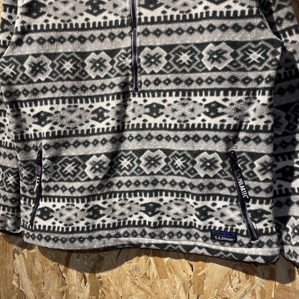 L.L. Bean × Vintage LL BEAN PULLOVER FLEECE POLARTEC Size US L / EU 52-54 / 3 - 4 Thumbnail