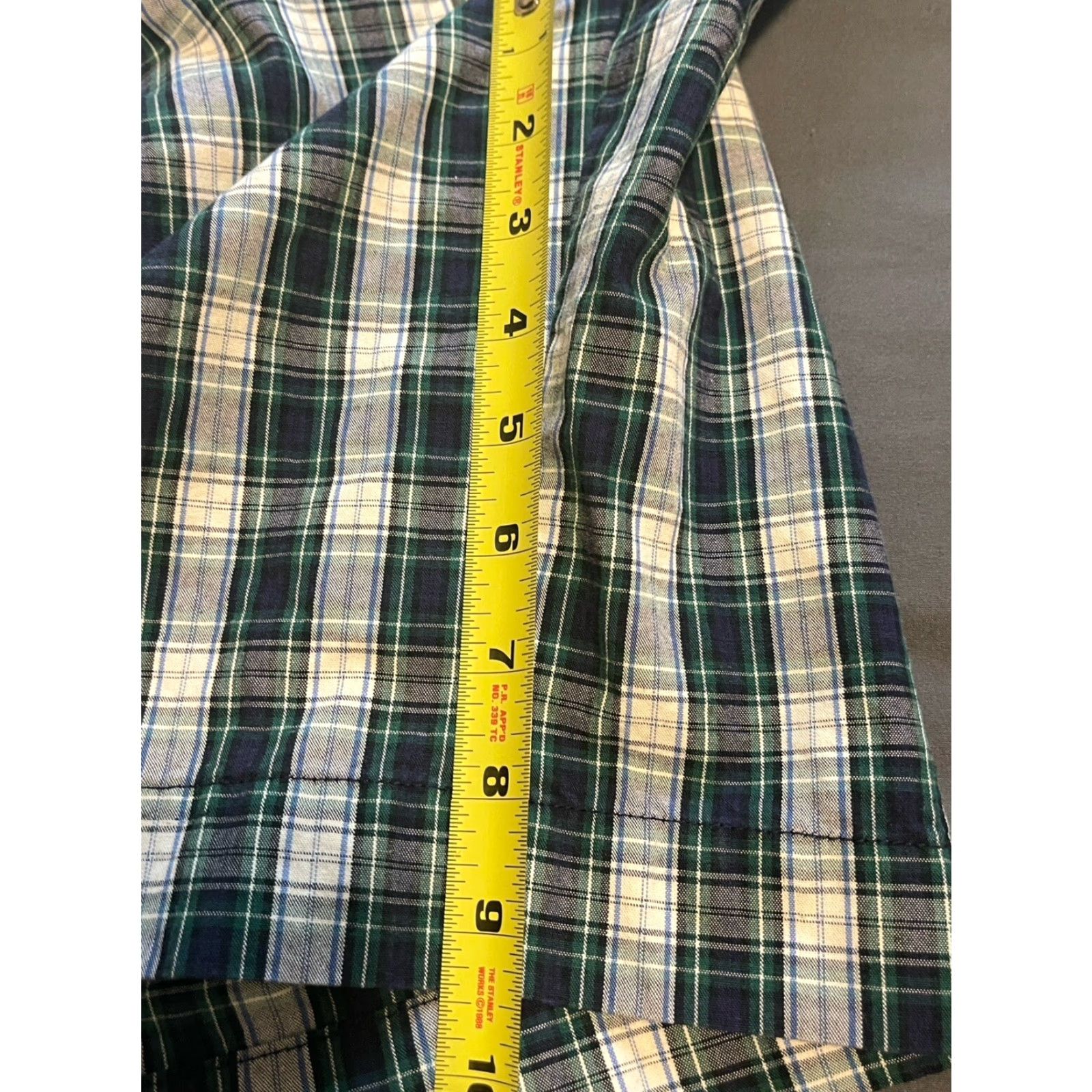 Polo Ralph Lauren Polo Ralph Lauren Men's Classic Navy Plaid Cotton Shorts 36 9.5" Inseam Lightweight Casual Multicolor Size US M / EU 48-50 / 2 - 3 Thumbnail