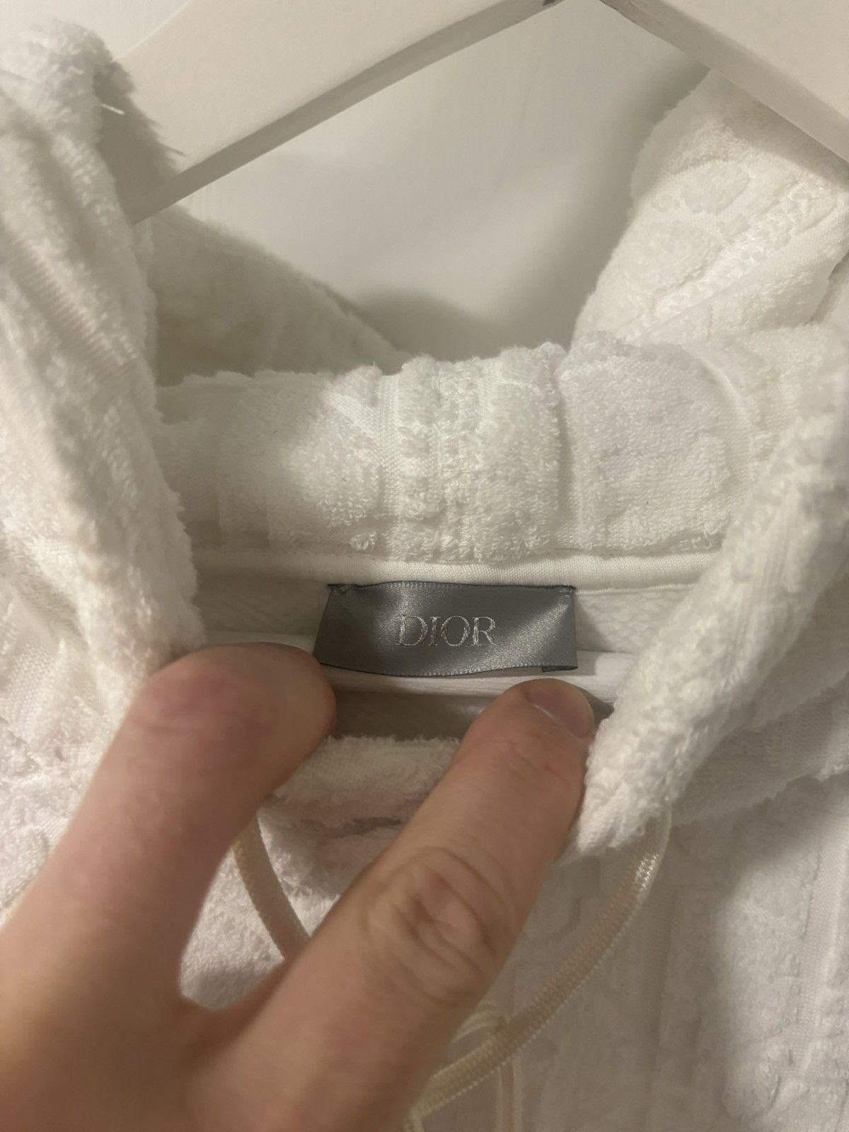 Dior Towel hoodie Size US M / EU 48-50 / 2 - 3 Thumbnail