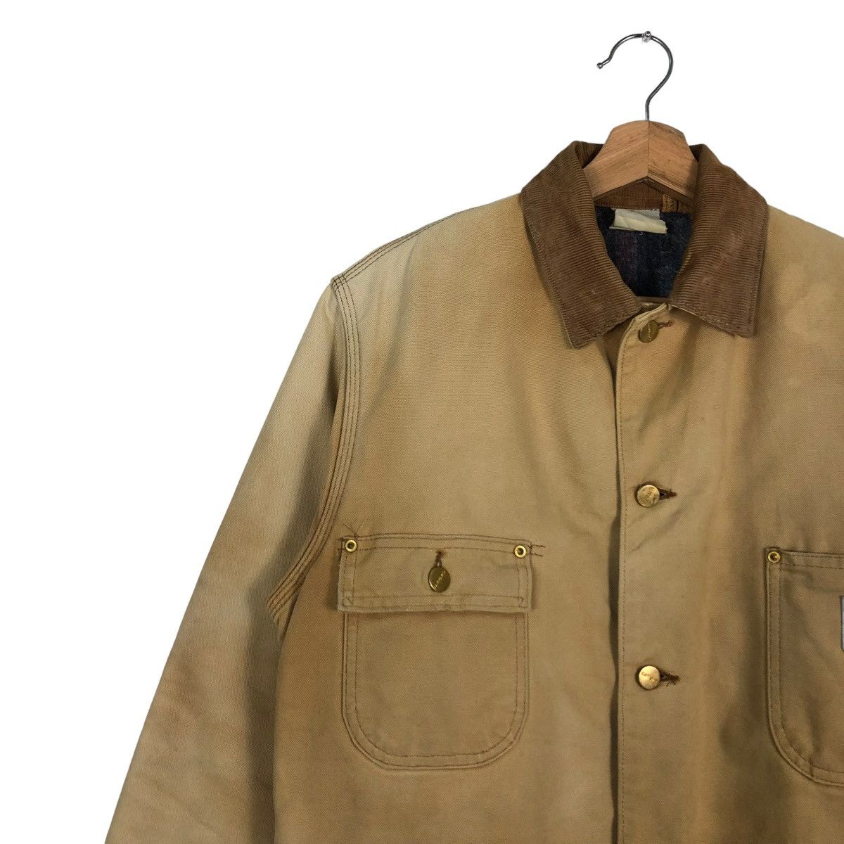 Carhartt 🔥90’s Worker Detroit Duck Canvas Chore Jacket Carhartt USA Size US M / EU 48-50 / 2 - 6 Thumbnail