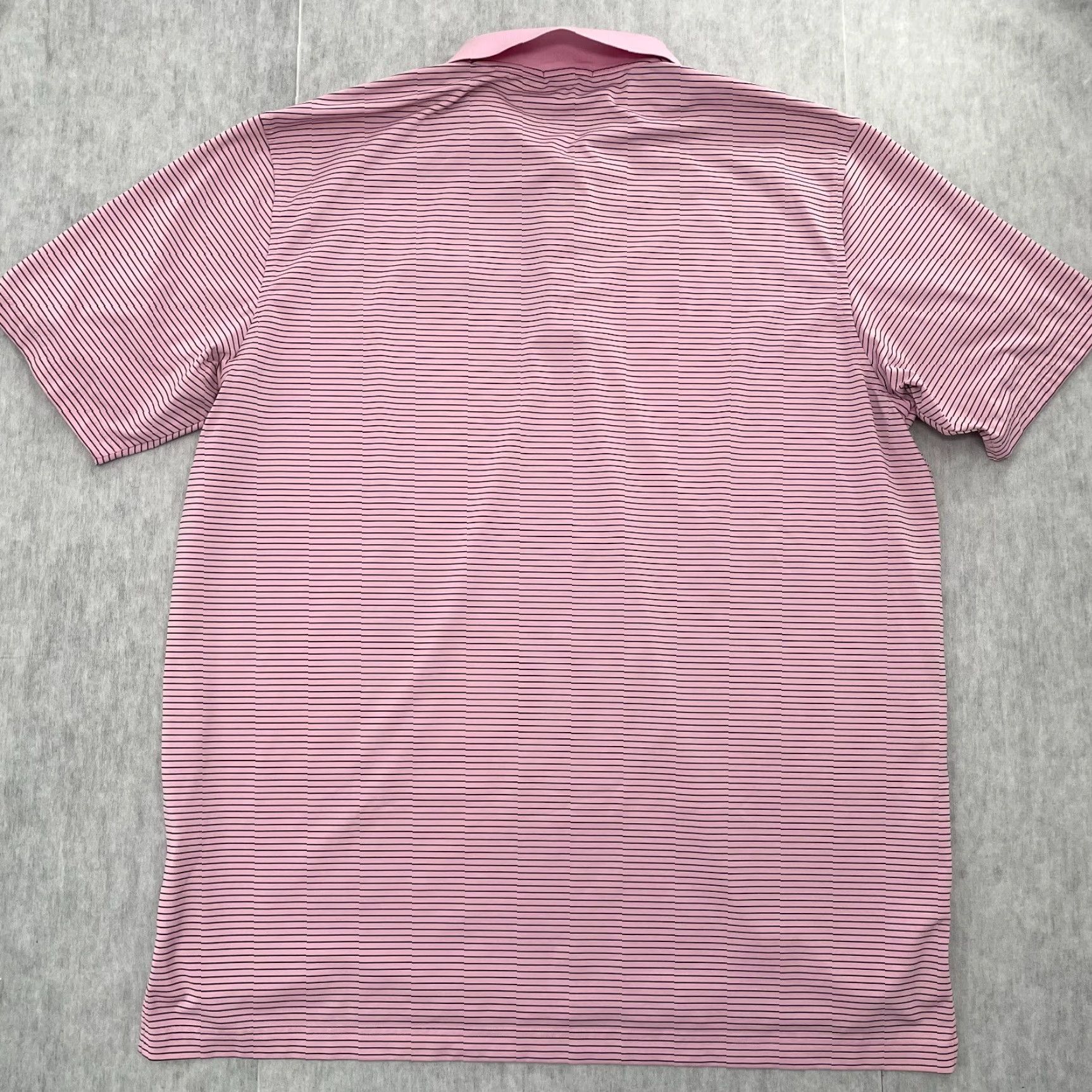 Peter Millar Peter Millar Shirt Adult 2XL Pink Stripe Whisper Rock Golf Club Logo Mens XXL Size US XXL / EU 58 / 5 - 2 Thumbnail