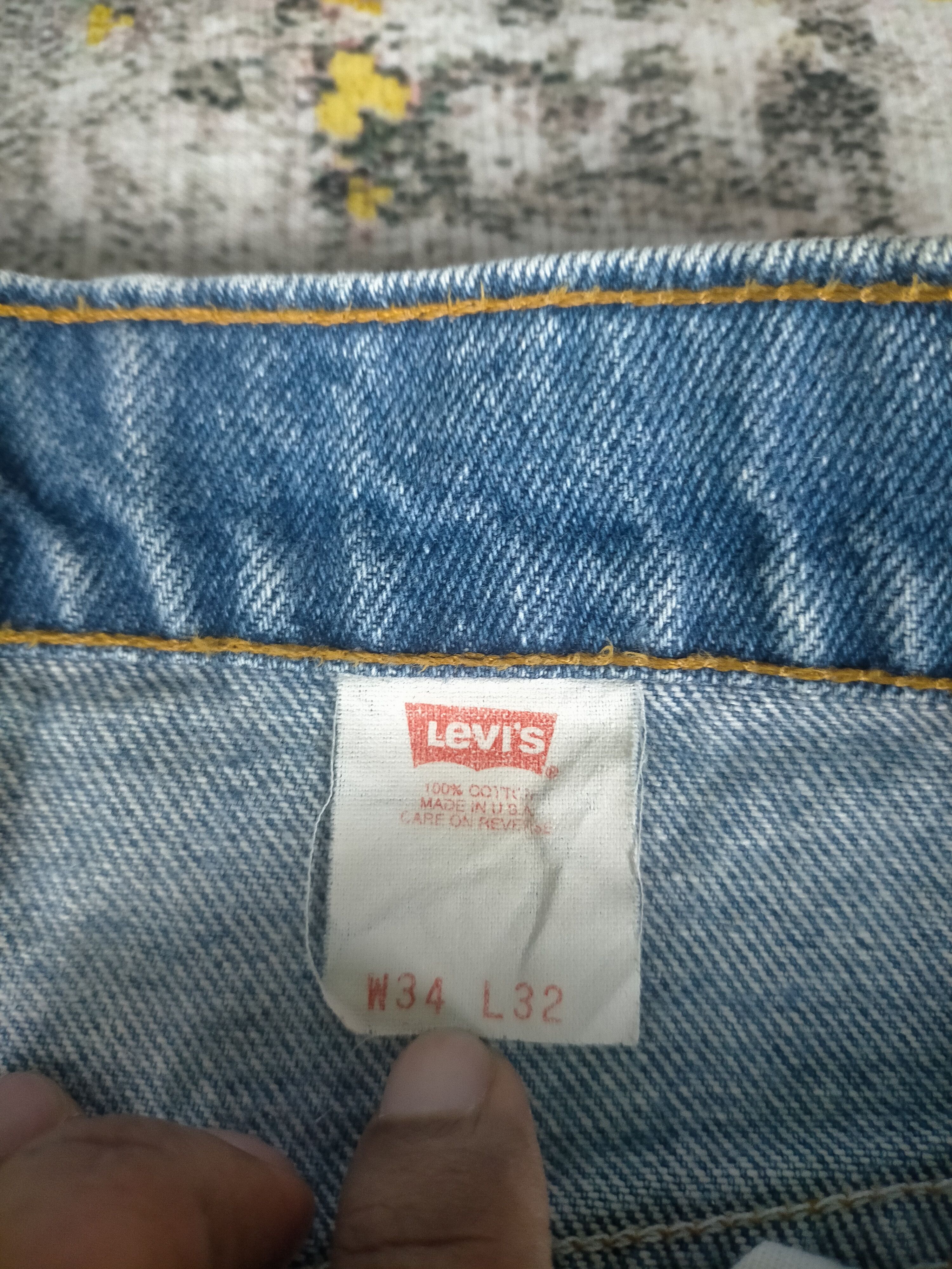 Vintage 🔥 Vintage 80s Levis 517 Orange Tab Flare Distressed Jeans Size US 32 / EU 48 - 9 Thumbnail
