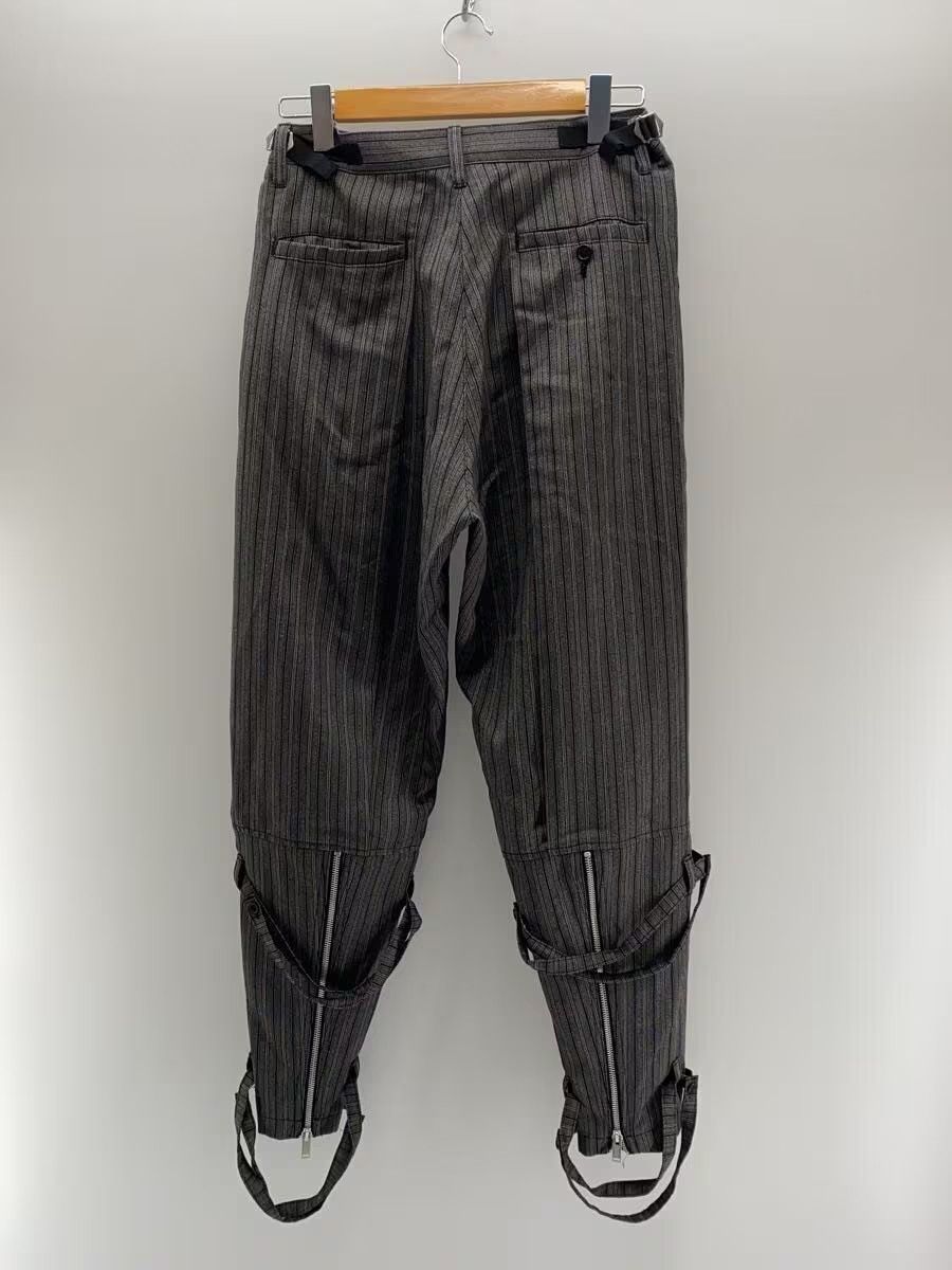 Undercover Bondage Strap Striped Wool Pants Size US 29 - 2 Thumbnail