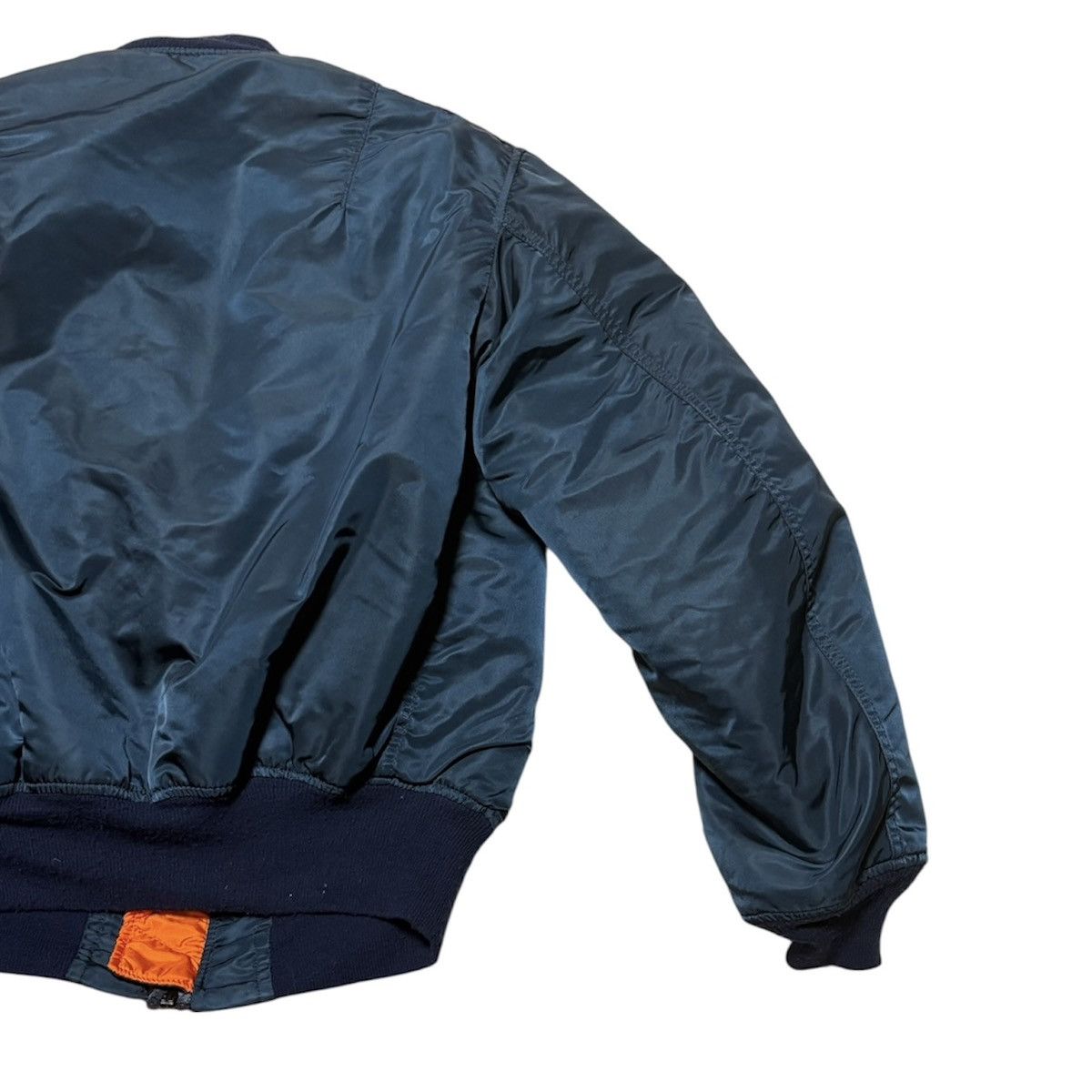Alpha Industries 1990s USAF REVERSIBLE BOMBER JACKET Size US M / EU 48-50 / 2 - 7 Thumbnail