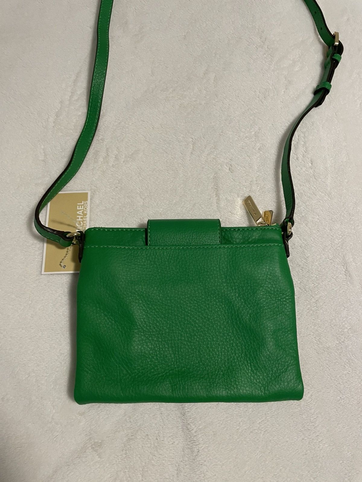 Michael Kors Michael Kors FULTON Green Cross Body Bag Size ONE SIZE - 5 Thumbnail