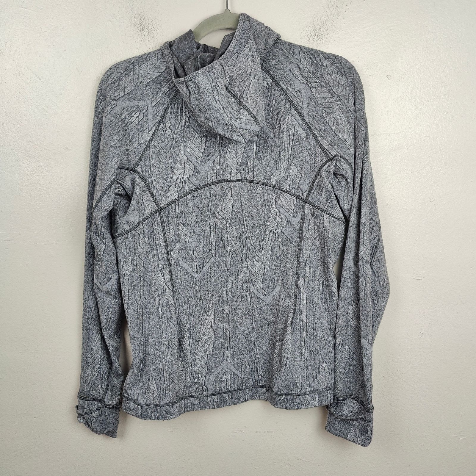 Lululemon Lululemon Hoodie Womens 10 Rulu Reverberate Chevron Mini Size L / US 10 / IT 46 - 4 Thumbnail