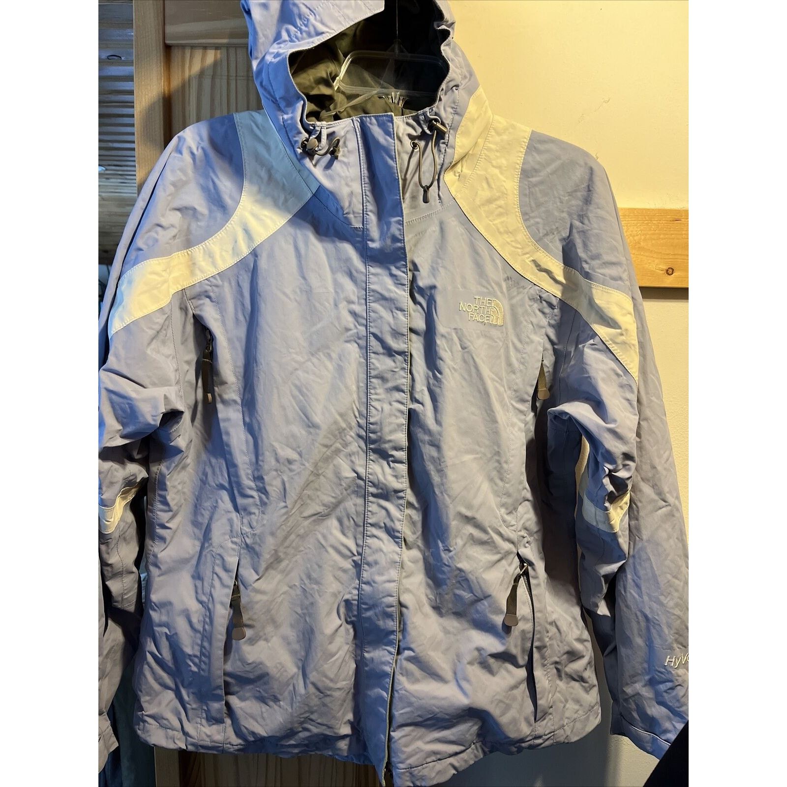 The North Face The North Face HyVent Women’s L Blue Nylon Polyester Jacket Size L / US 10 / IT 46 - 2 Thumbnail