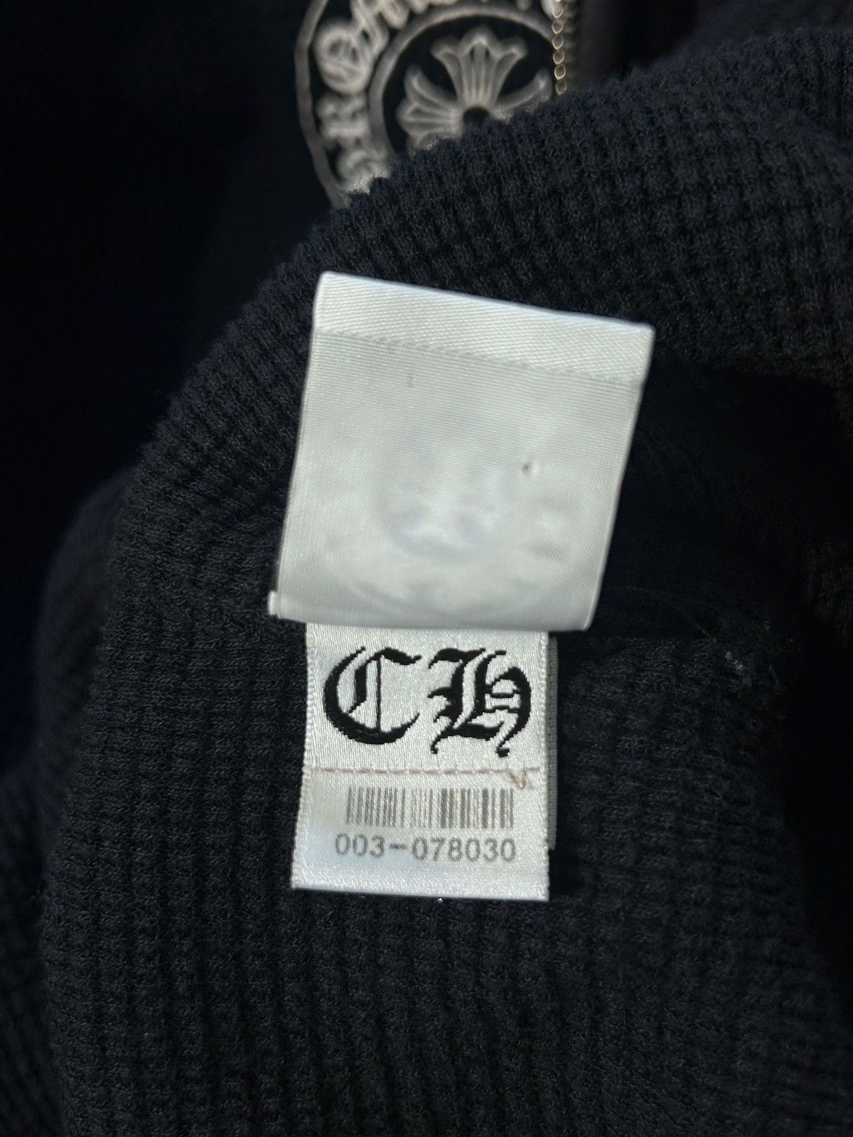 Chrome Hearts Chrome Hearts Thermal Celtic Cross Zip-Up Hoodie Size US M / EU 48-50 / 2 - 10 Thumbnail