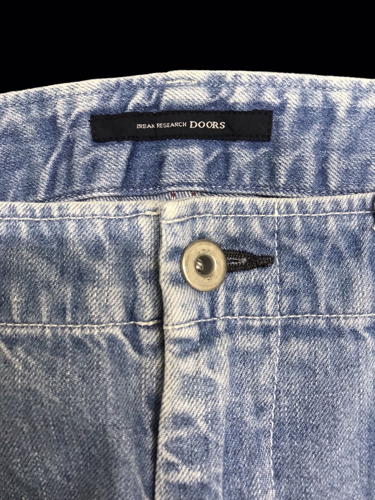 Japanese Brand × URBAN RESEARCH DOORS 💥90s Style💥URBAN RESEARCH BAKER TAPERED CROPPED DENIM F375 Size US 33 - 3 Thumbnail