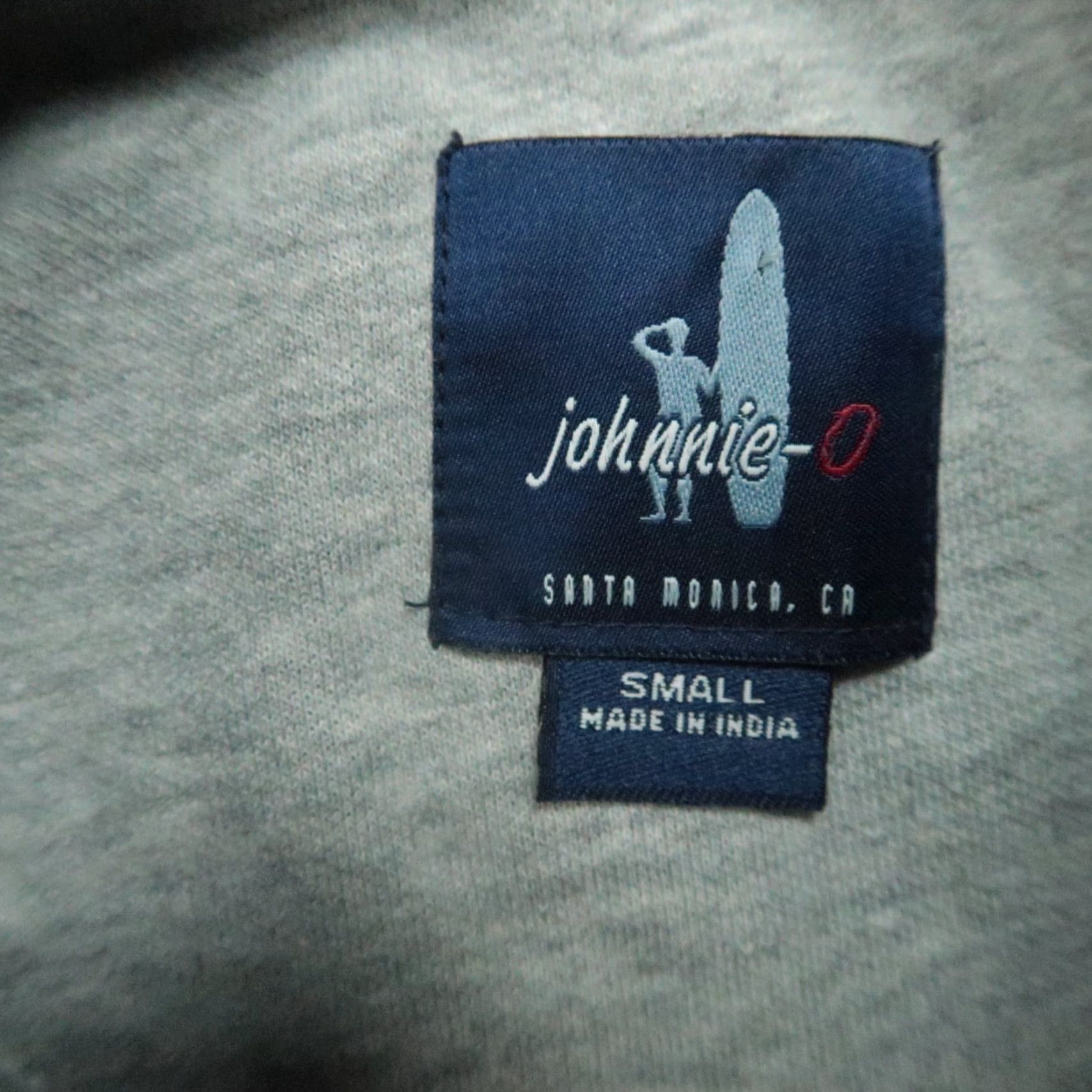 johnnie-O johnnie-O Pullover Shirt Men S Gray 1/4 Zip Mock Neck Casual Activewear Golf Jacket Style Size US S / EU 44-46 / 1 - 3 Thumbnail