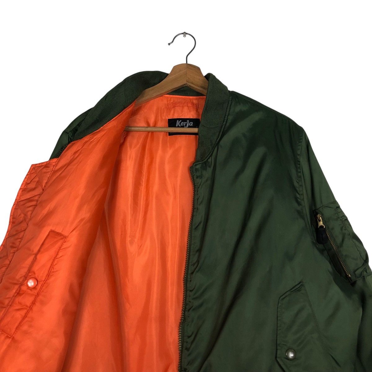 Japanese Brand 📌Vintage Bomber Jacket Biker Worker Kerja Issey Miyake Size US L / EU 52-54 / 3 - 13 Thumbnail