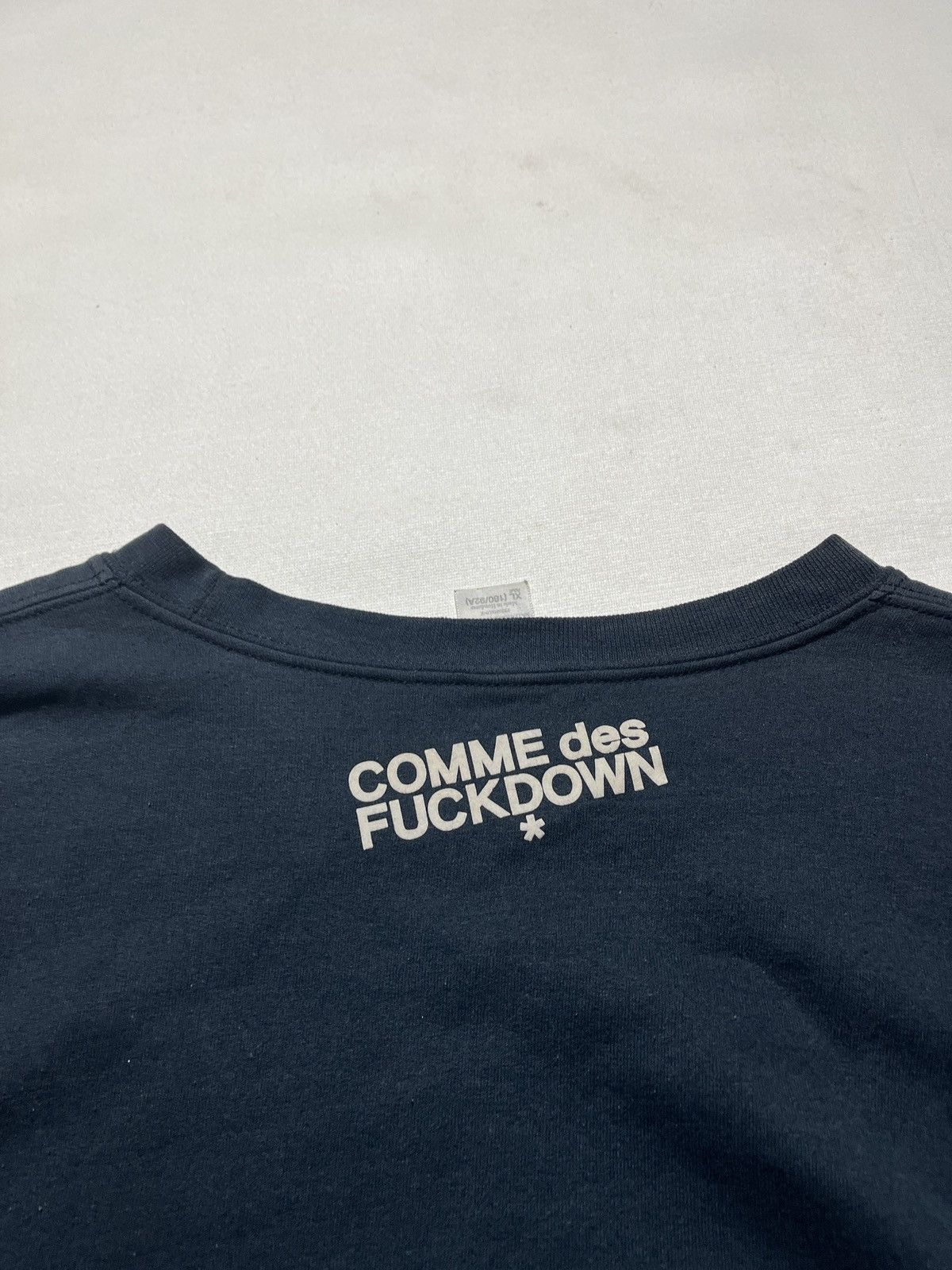 Vintage Vintage comme des fuck down sweater Size US XL / EU 56 / 4 - 4 Thumbnail