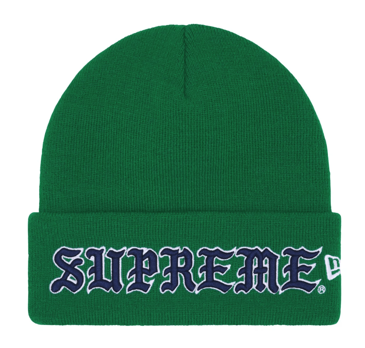 New Era × Supreme Supreme New Era Blackletter Beanie | Grailed
