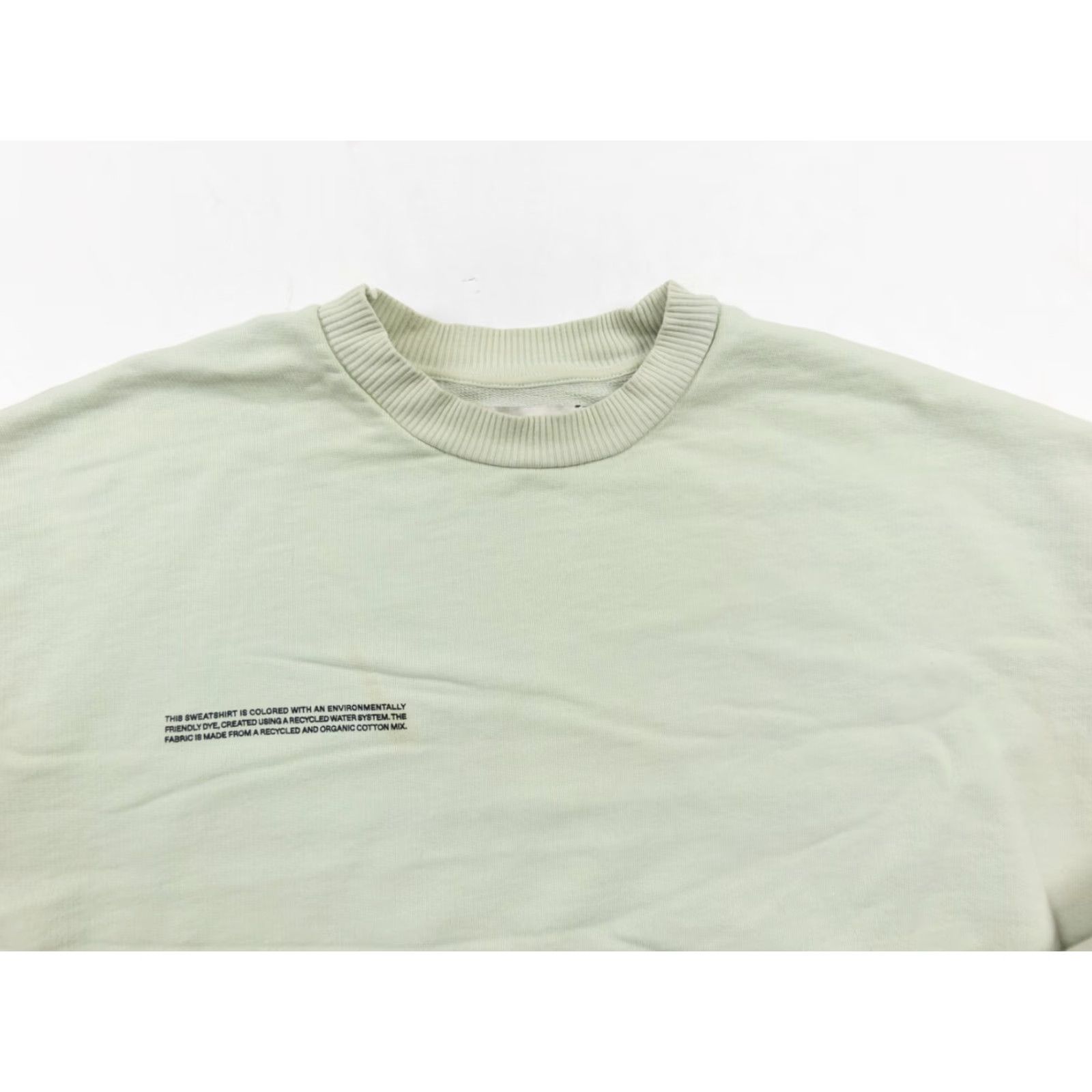 Pangaia VINTAGE Pangaia Women's Crew Neck Sweatshirt Pullover All Seasons Casual Green Medium Size M / US 6-8 / IT 42-44 - 2 Thumbnail