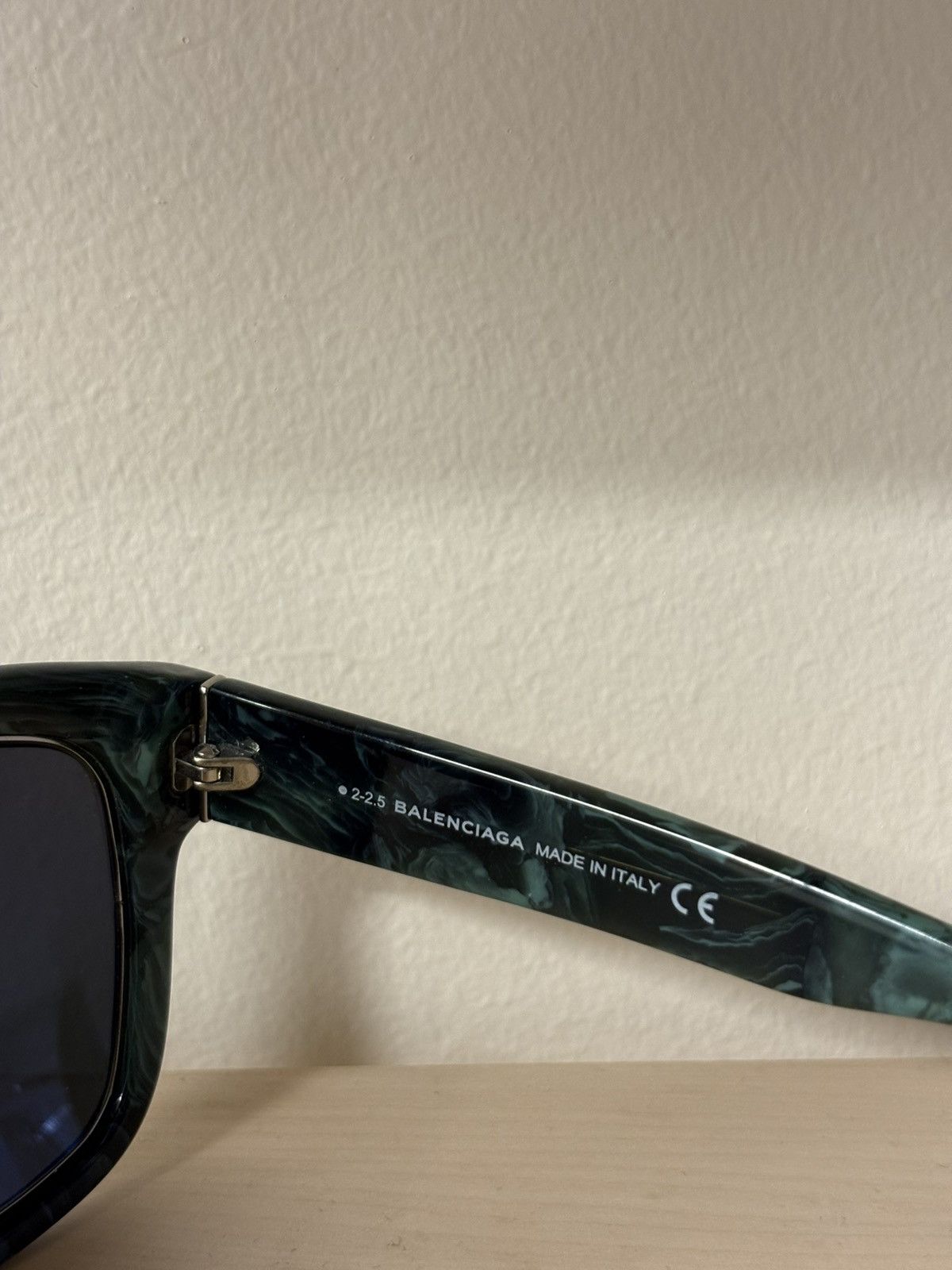 Balenciaga Balenciaga green grey gradient sunglasses Size ONE SIZE - 3 Thumbnail