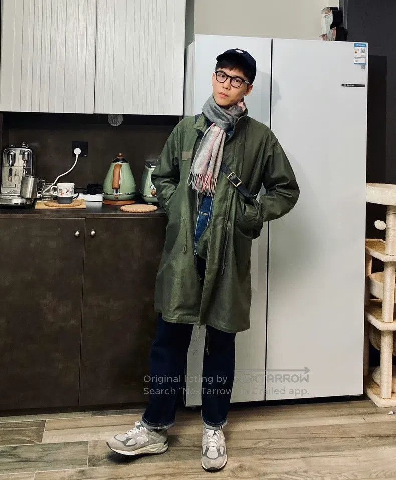 The Real McCoy's The Real McCoys Classic military green trench coat Size US XS / EU 42 / 0 - 1 Thumbnail