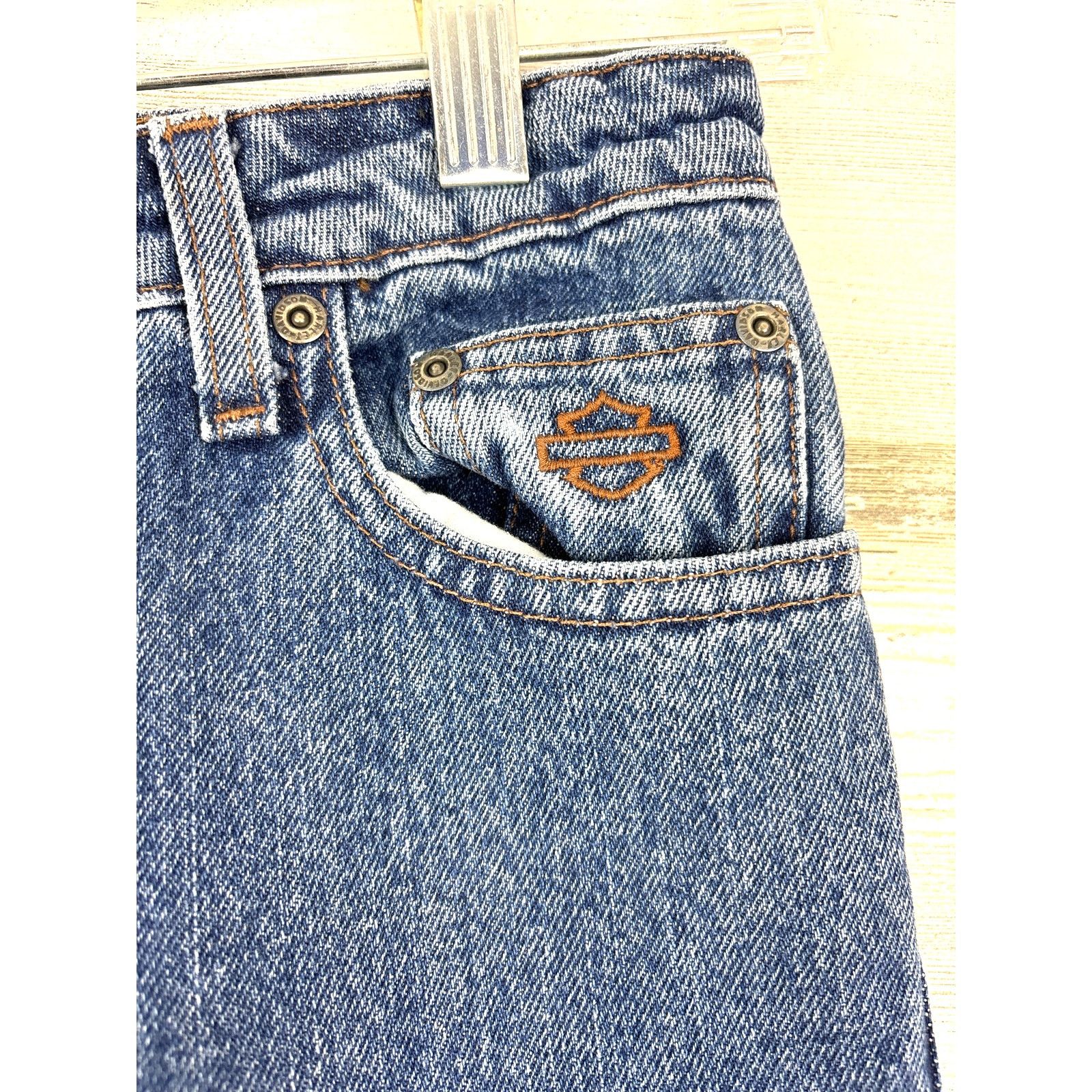 Harley Davidson Harley Davidson womens 6 Straight leg jeans cotton new Size 28" / US 6 / IT 42 - 7 Thumbnail