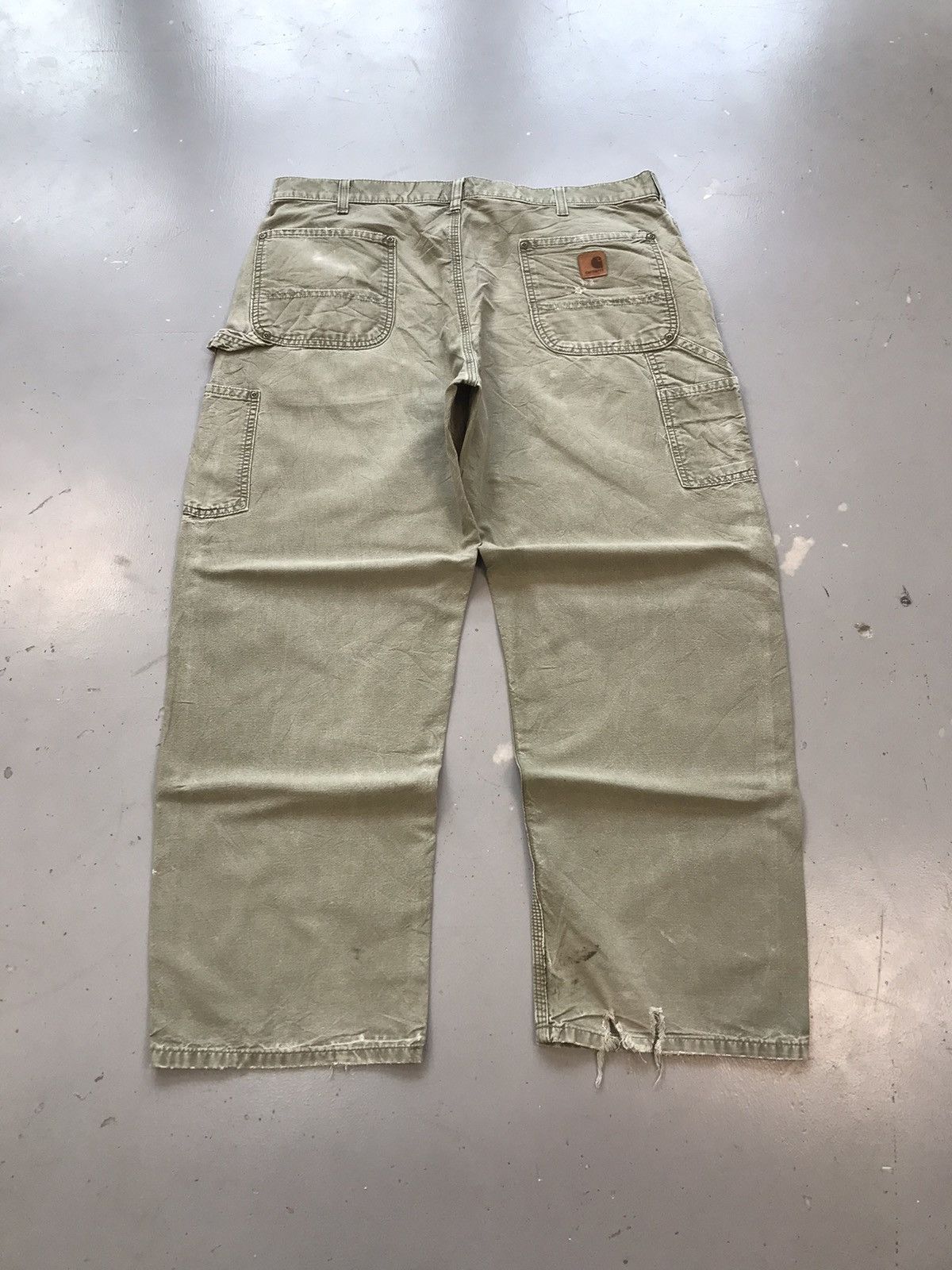 Carhartt × Vintage Vintage Carhartt B195 ARG double knee denim Size US 38 / EU 54 - 9 Thumbnail