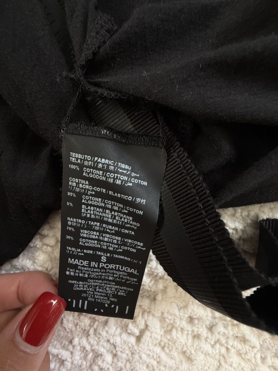 Ben Taverniti Unravel Project Ripped light t-shirt Size US S / EU 44-46 / 1 - 8 Thumbnail