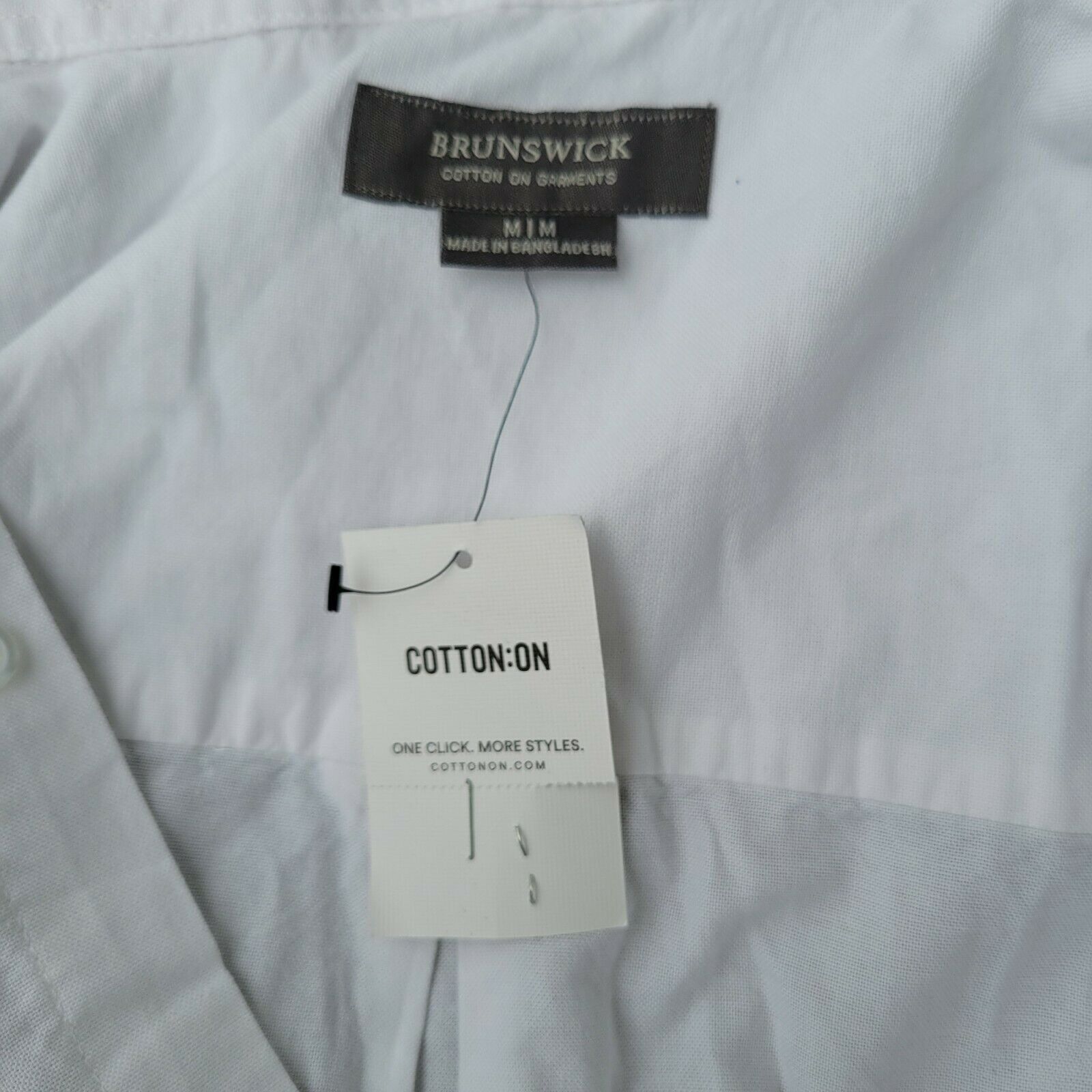 Other Men's Brunswick Short Sleeve Cotton Shirt. Medium Size US M / EU 48-50 / 2 - 6 Thumbnail
