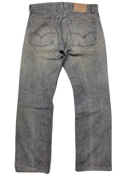 Vintage VINTAGE LEVIS 505 DISTRESSED FADED STYLE Size US 35 - 3 Thumbnail