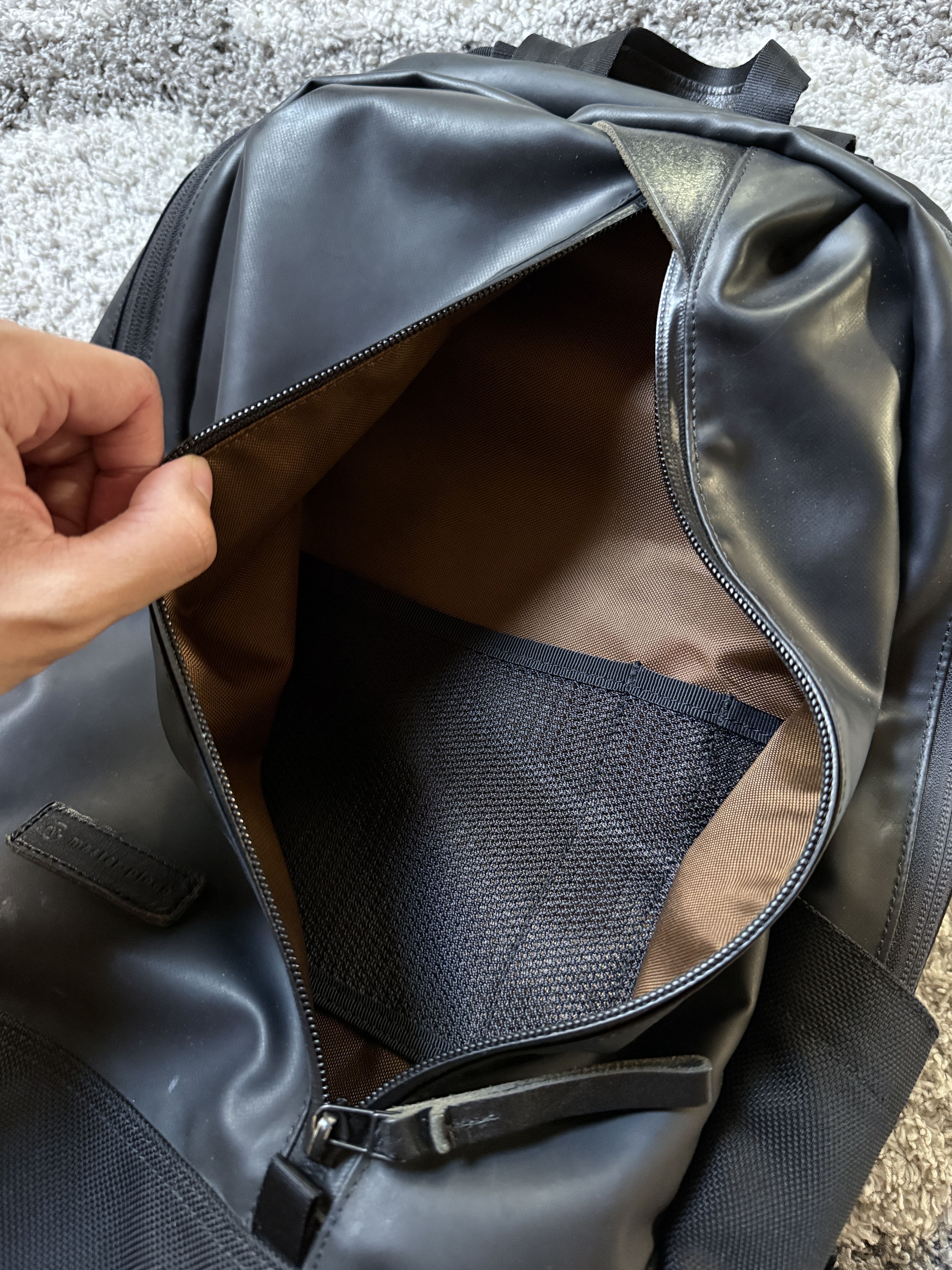 MasterPiece MASTER-PIECE Japan 'Slick' Backpack - CORDURA Nylon/Leather Size ONE SIZE - 10 Thumbnail