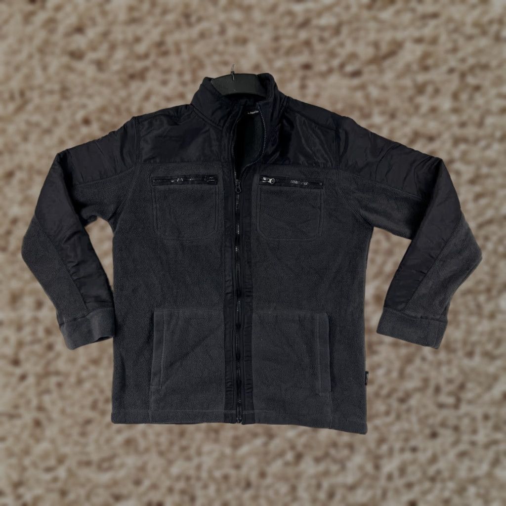 Beverly Hills Polo Club VINTAGE BEAVER HILLS POLO CLUB JACKET Men Small Gray Full Zip Mock Neck Polyester Fleece Size US S / EU 44-46 / 1 - 1 Thumbnail