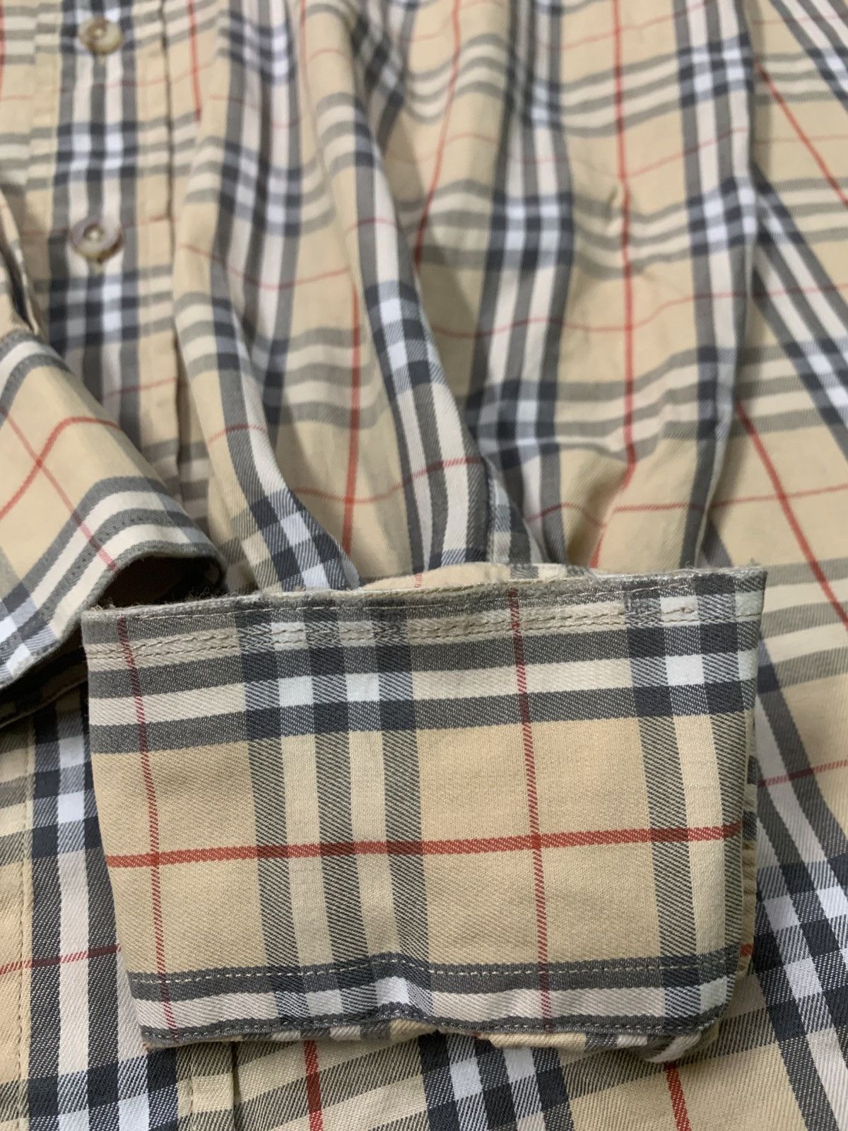Burberry Vintage burberrys shirt upp buttong novacheck Size US S / EU 44-46 / 1 - 7 Thumbnail