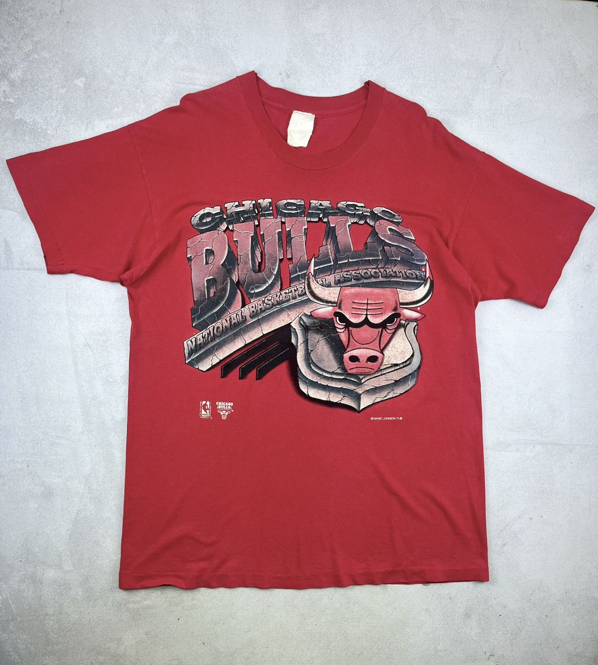 NBA Vintage NBA Chicago Bulls TEE Size US XL / EU 56 / 4 - 1 Thumbnail