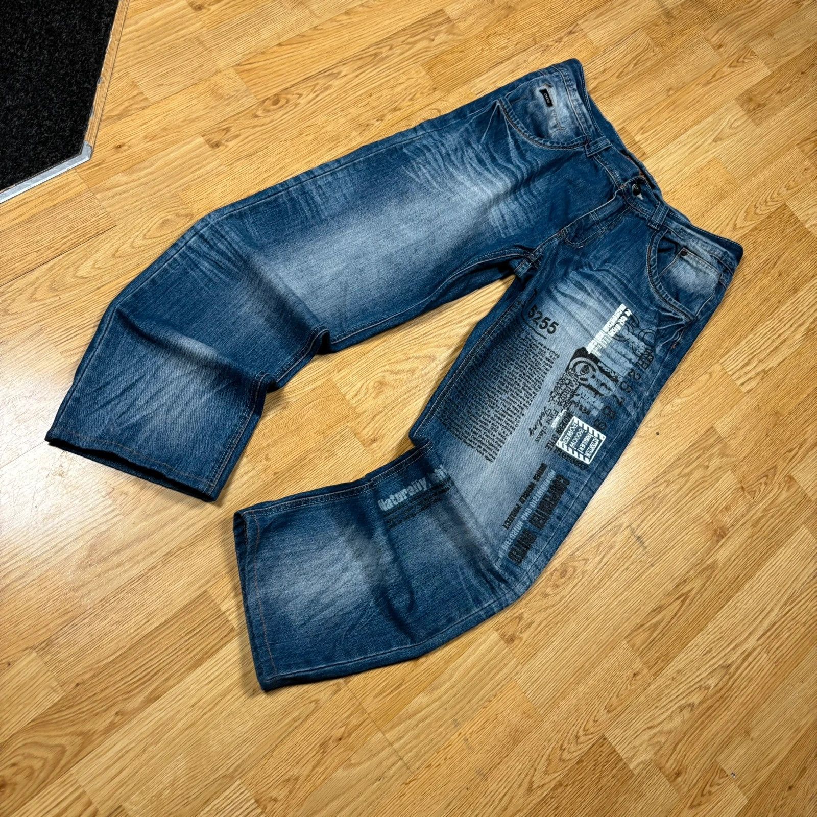 Japanese Brand Creso Jeans Y2K Denim Size US 35 - 3 Thumbnail