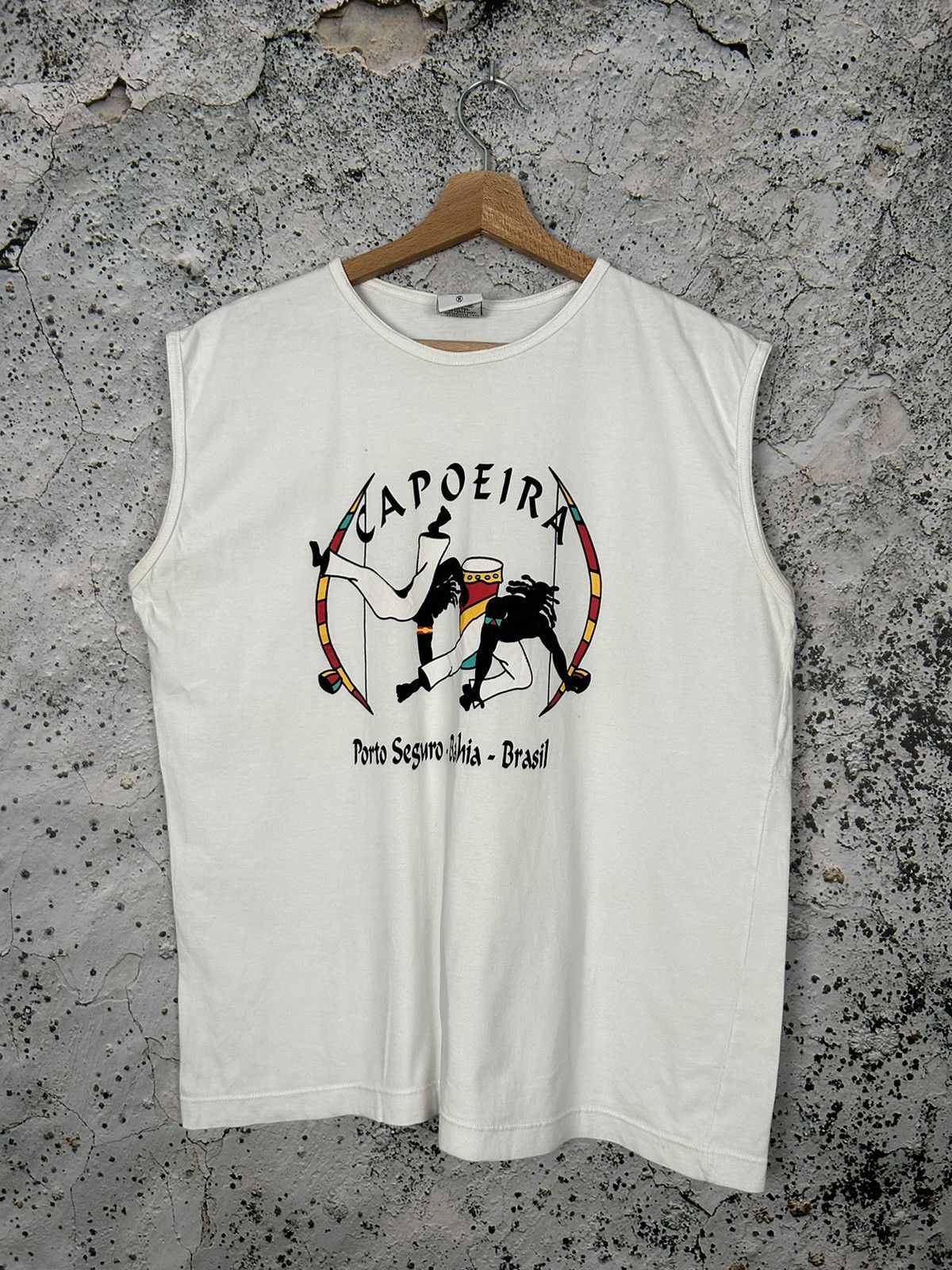 Other Vintage Brasil Capoeira Tank Top 90s Streetwear Hype Size US M / EU 48-50 / 2 - 1 Thumbnail