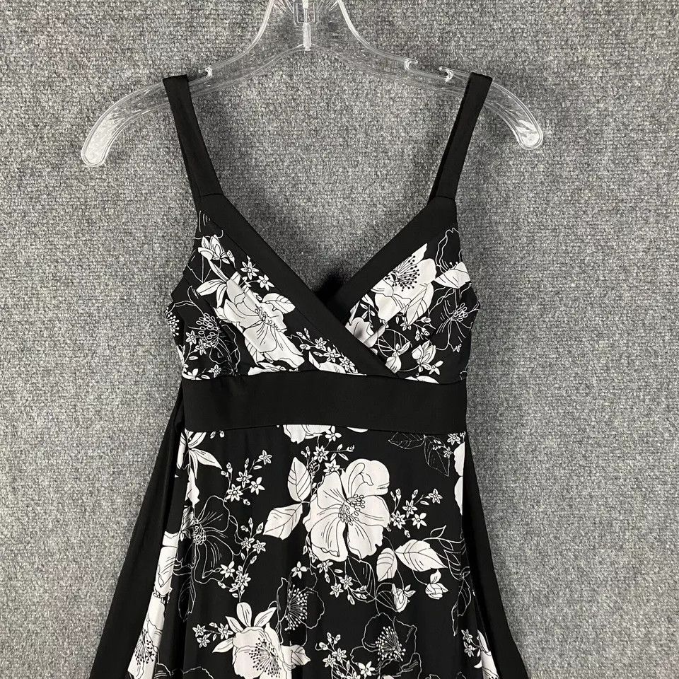 Other Trixxi Dress Women's Small A-Line Floral Black White S Size S / US 4 / IT 40 - 2 Thumbnail