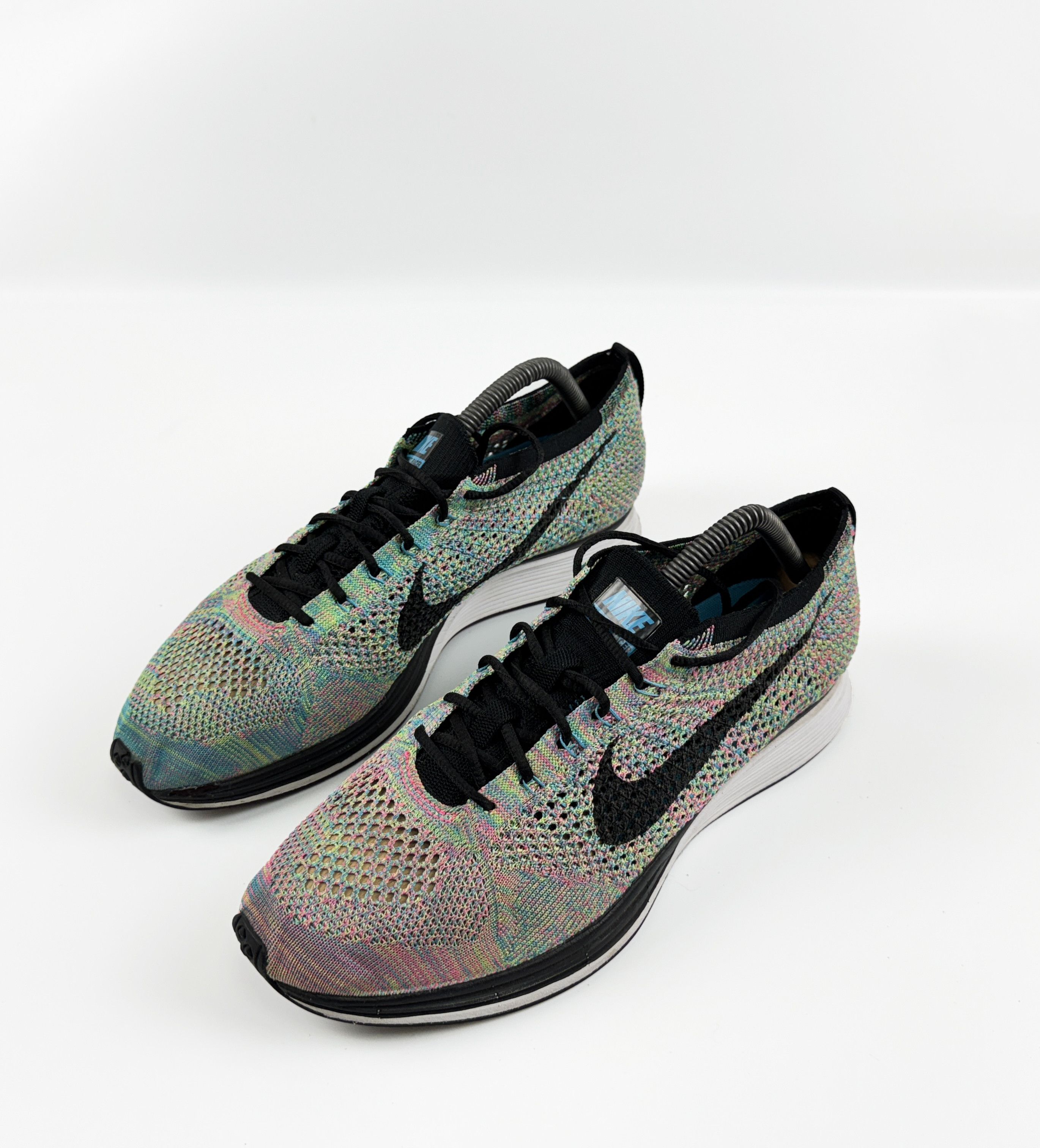 Nike Nike Flyknit Racer Multi Color 2.0 Running Shoes Size US 9.5 / EU 42-43 - 1 Thumbnail