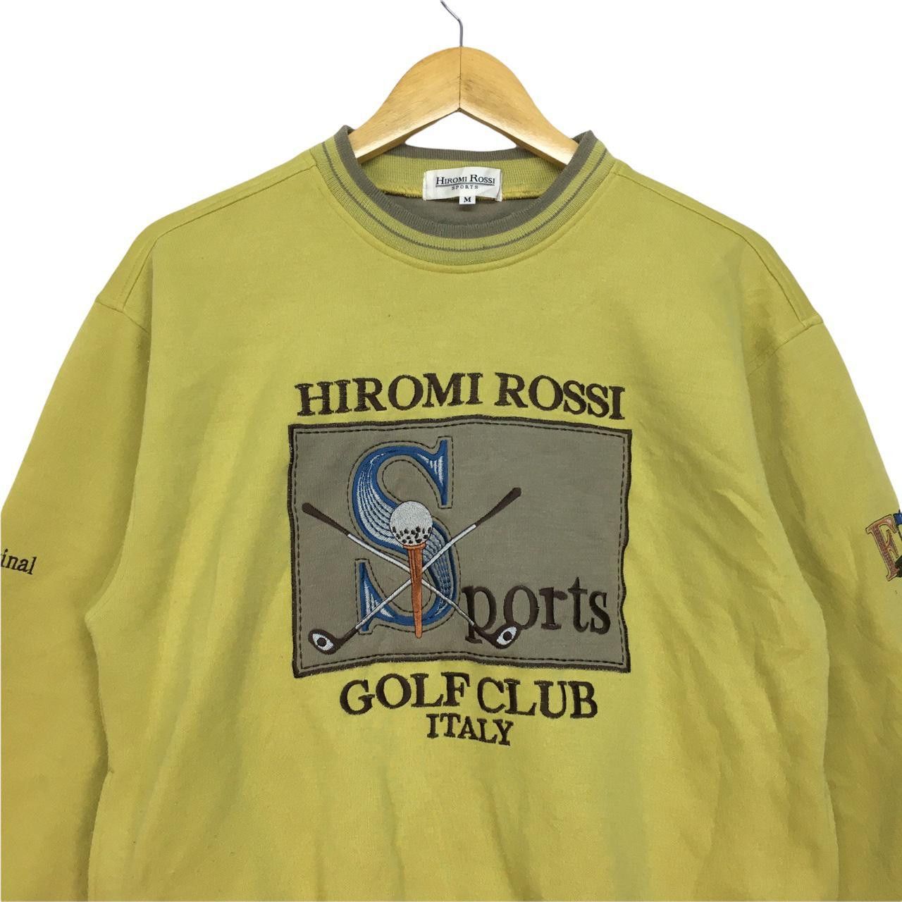 Vintage Vtg HIROMI ROSSI Sports Crewneck Sweatshirt Spell Size US M / EU 48-50 / 2 - 2 Thumbnail
