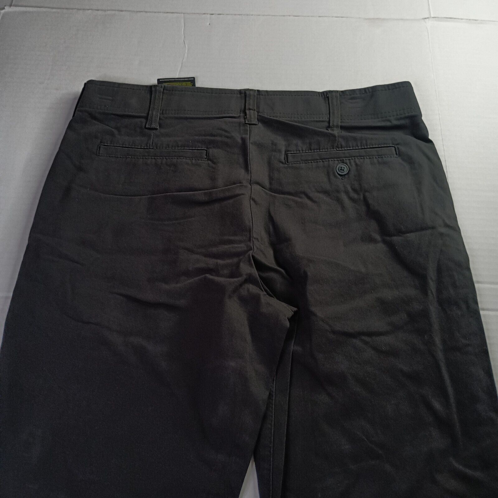 Lee Lee Flat Front Chino Motion Pants Men's 34x32 Black Slim Fit Size US 34 / EU 50 - 8 Thumbnail