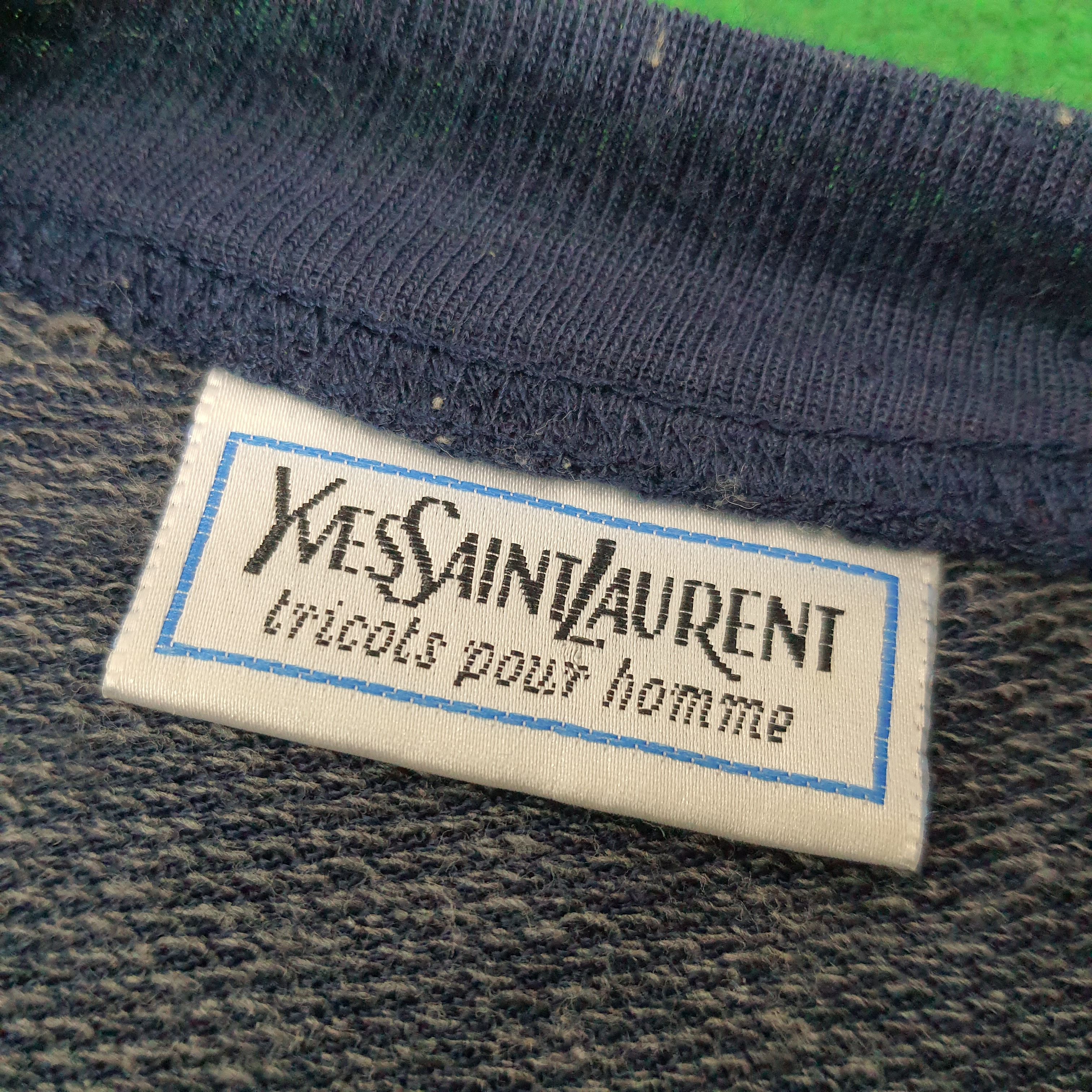Yves Saint Laurent Vintage Yves Saint Laurent YSL Designer Sweatshirt C270N22 Size US L / EU 52-54 / 3 - 5 Thumbnail