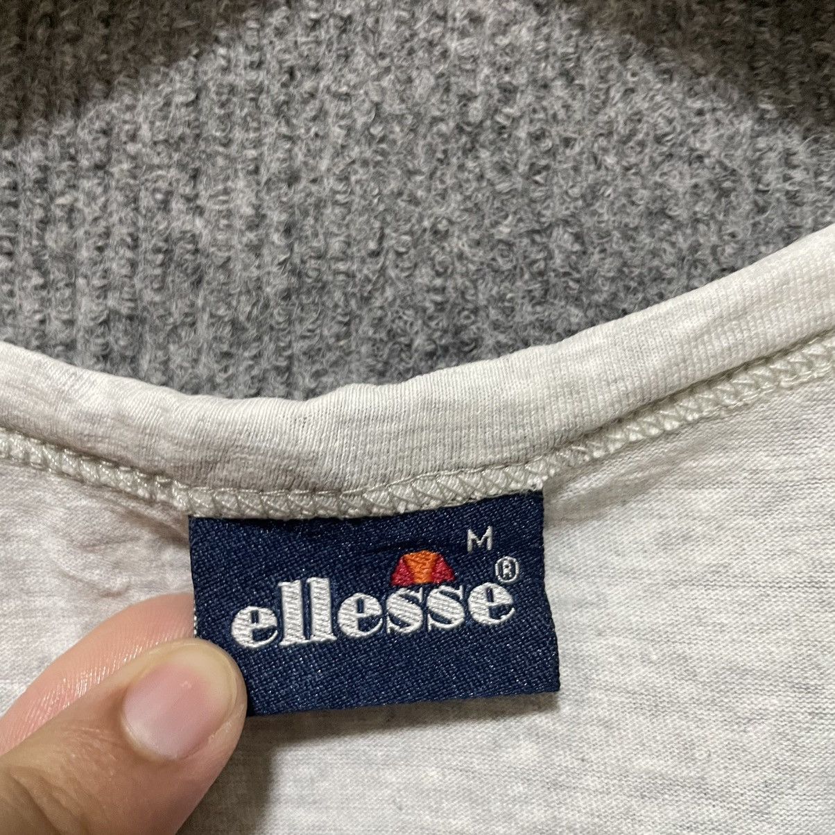 Ellesse × Vintage 90s Ellesse Perugia Box Logo T Shirt Size US M / EU 48-50 / 2 - 3 Thumbnail