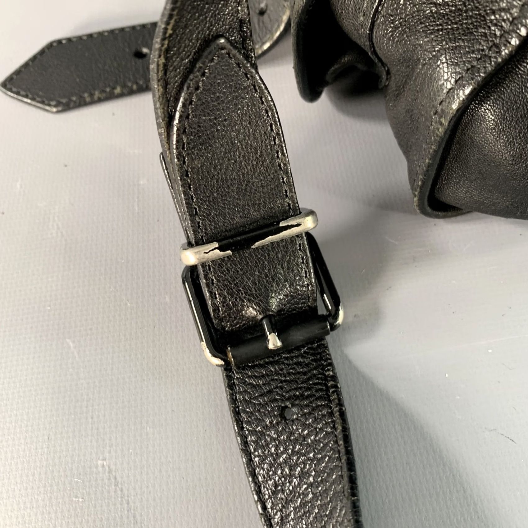 Proenza Schouler PROENZA SCHOULER PS1 Medium Black Leather Satchel Handbag Size ONE SIZE - 6 Thumbnail