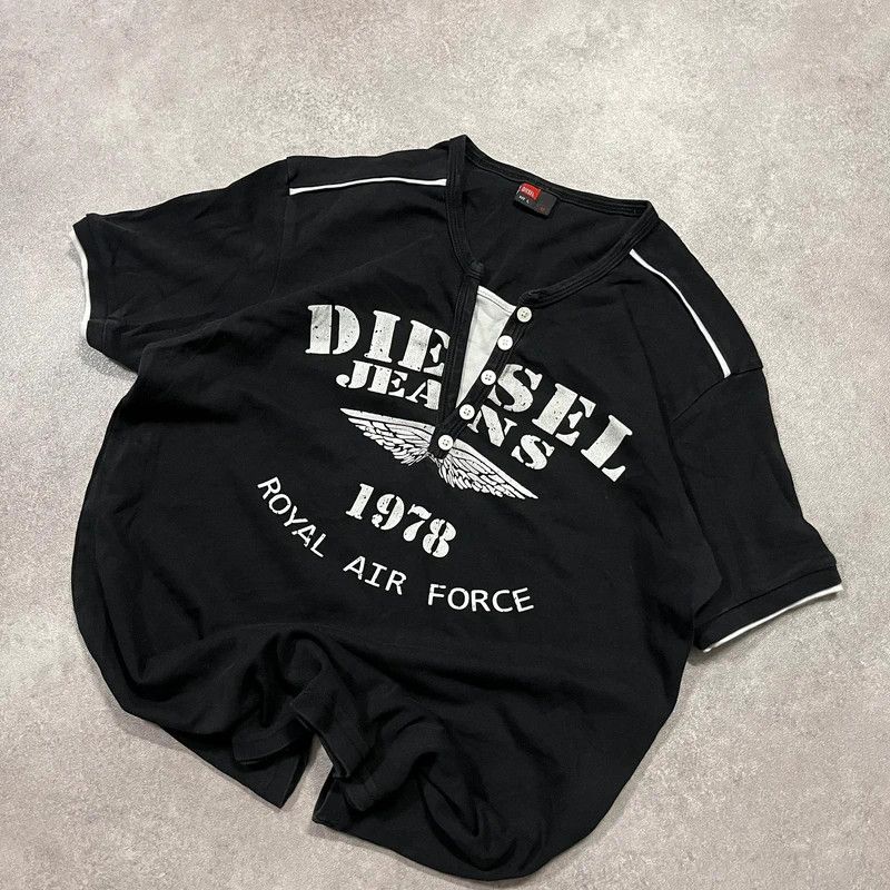 Diesel Vintage Diesel Spellout Y2K T-Shirt Retro Coquette Trendy Size US S / EU 44-46 / 1 - 2 Thumbnail