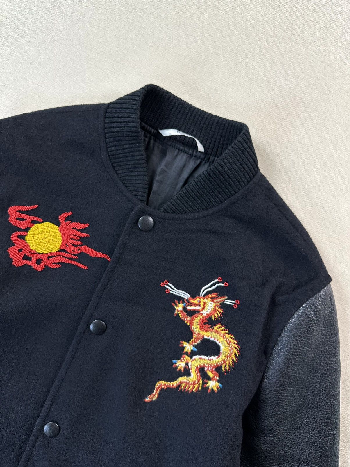 Valentino Valentino “Funky dragon” Bomber Varsity Woo