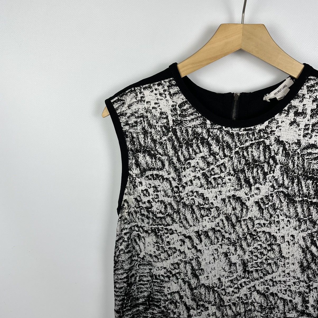 Helmut Lang Helmut Lang Dark Vanguard Snake Print Sleeveless Tank Top Size S / US 4 / IT 40 - 6 Thumbnail