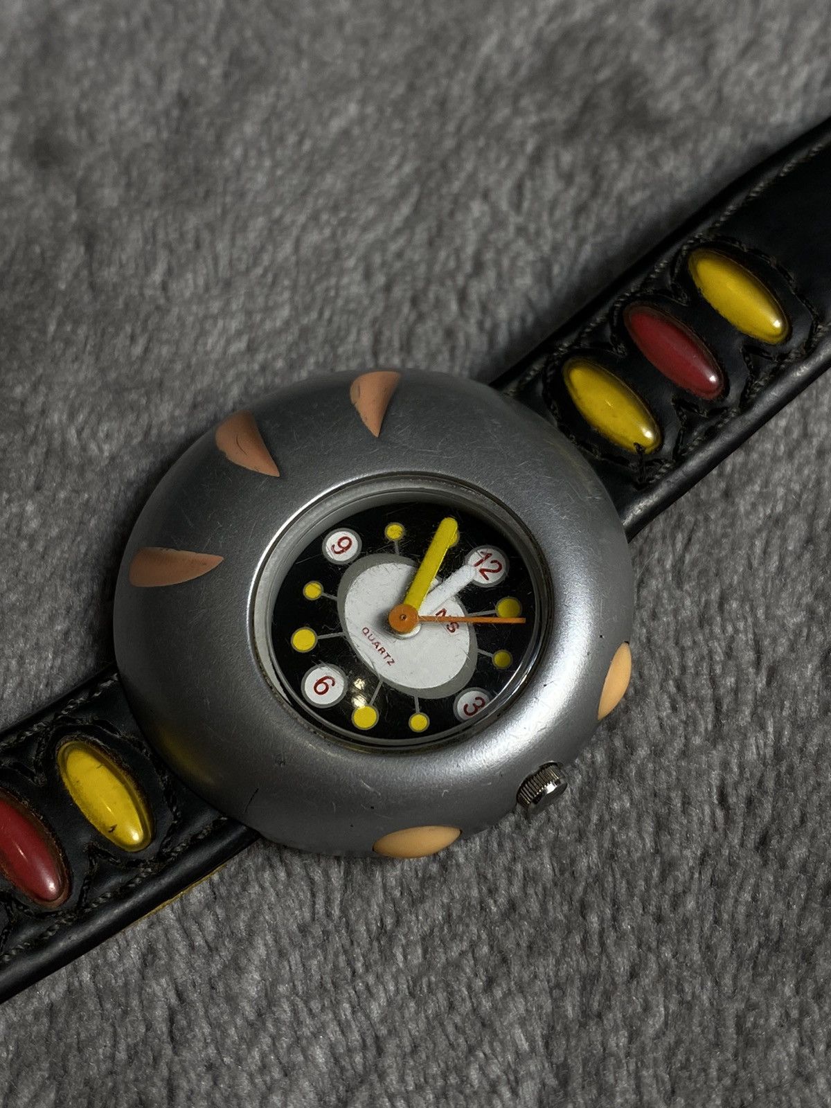Japanese Brand × Jewelry × Vintage Futuristic Vintage Japanese Style Twins Design Watch Size ONE SIZE - 3 Thumbnail