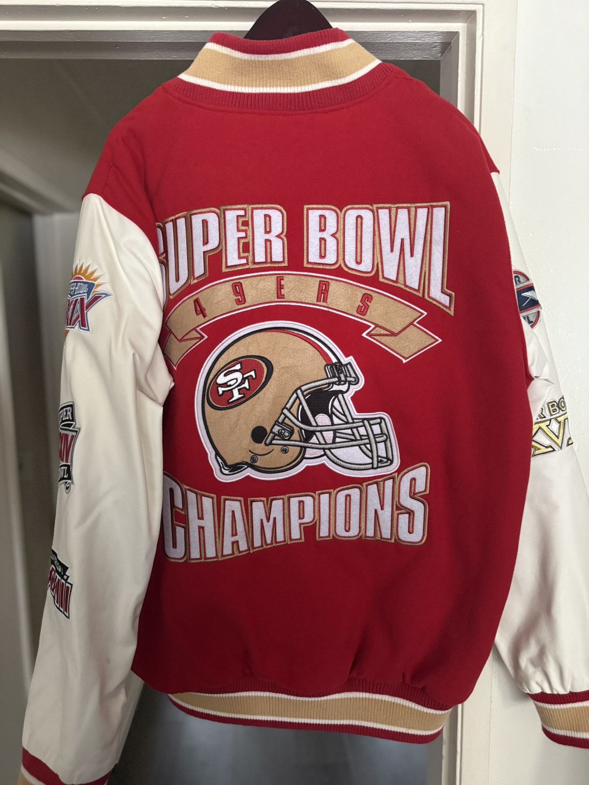 Vintage 49ers championship letterman jacket Size US XL / EU 56 / 4 - 2 Thumbnail