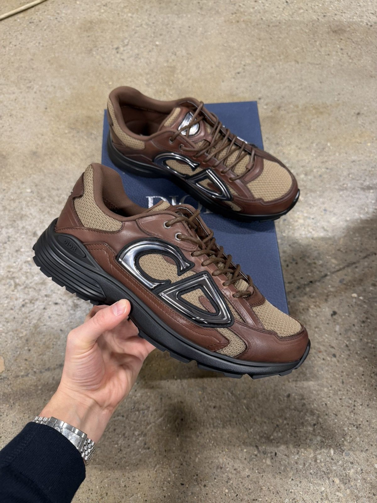 Dior Dior B30 Low Top Sneaker NEW 1300$ Size US 12 / EU 45 - 1 Thumbnail