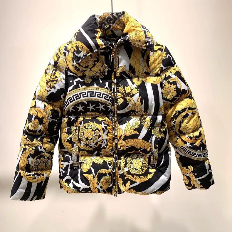 Versace Versace Baroque Style Down Jacket - dmc Size US XS / EU 42 / 0 - 1 Thumbnail