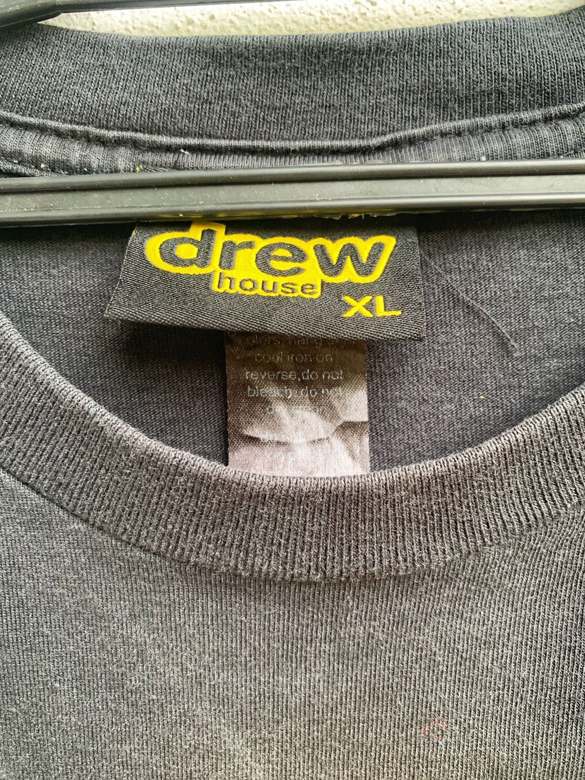 Drew House DREW Logo Black Tee. Size US XL / EU 56 / 4 - 5 Thumbnail