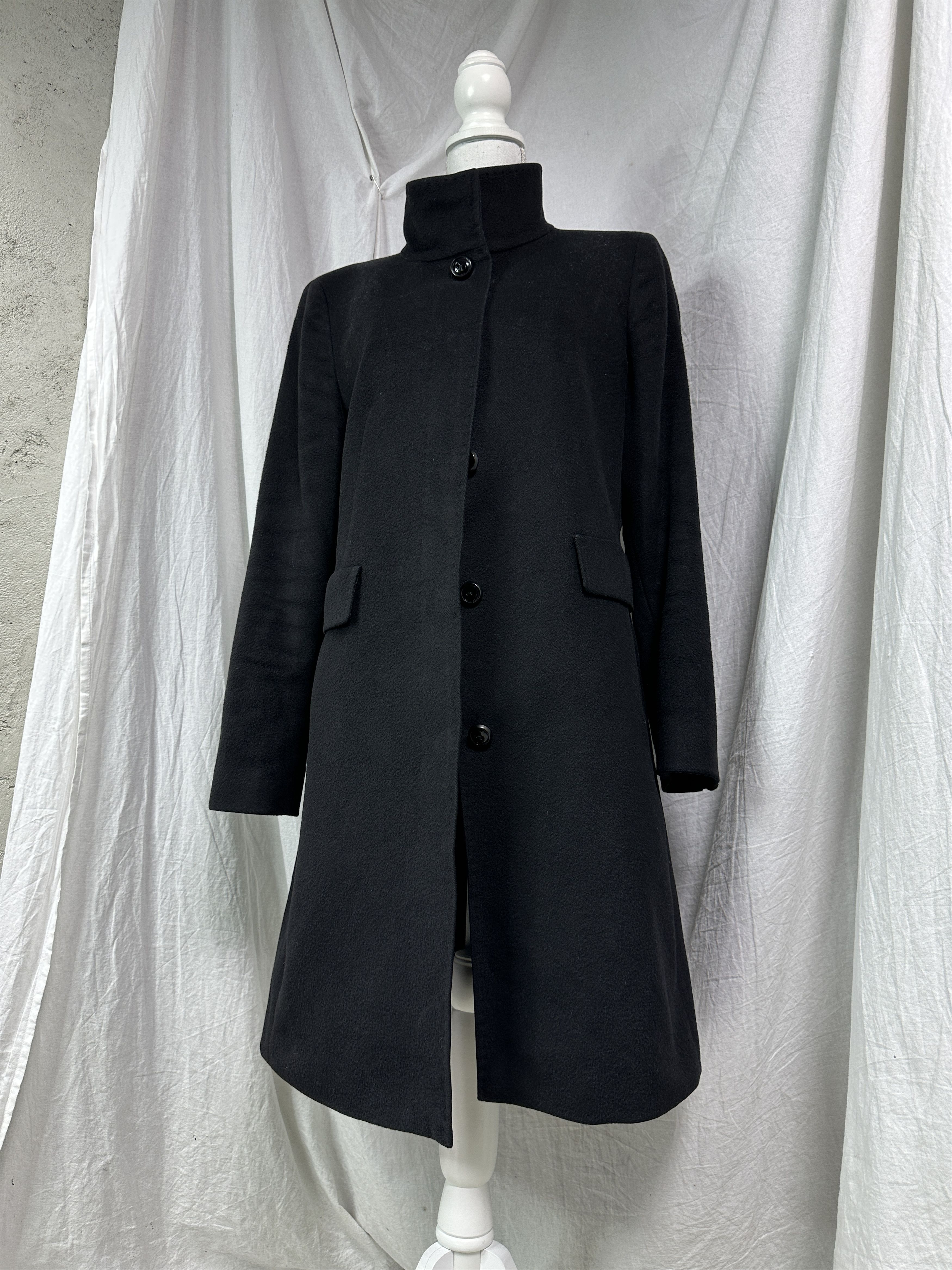 Max Mara Vintage Avant Garde Max Mara Stand-Up Collar Coat Y2K Size L / US 10 / IT 46 - 1 Thumbnail