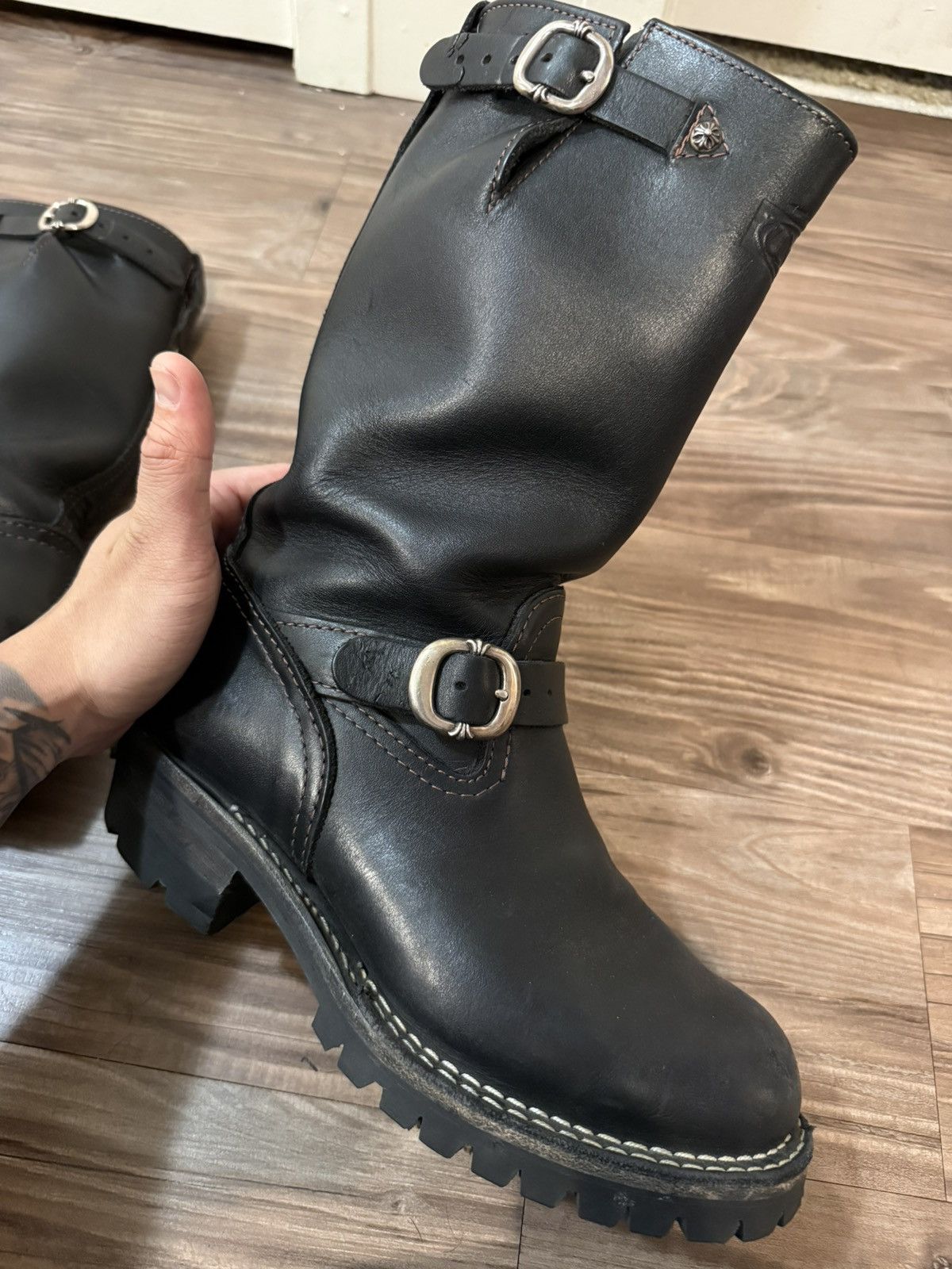 Chrome Hearts Chrome Hearts Wesco Engineer Boss boots Size US 8.5 / EU 41-42 - 2 Thumbnail